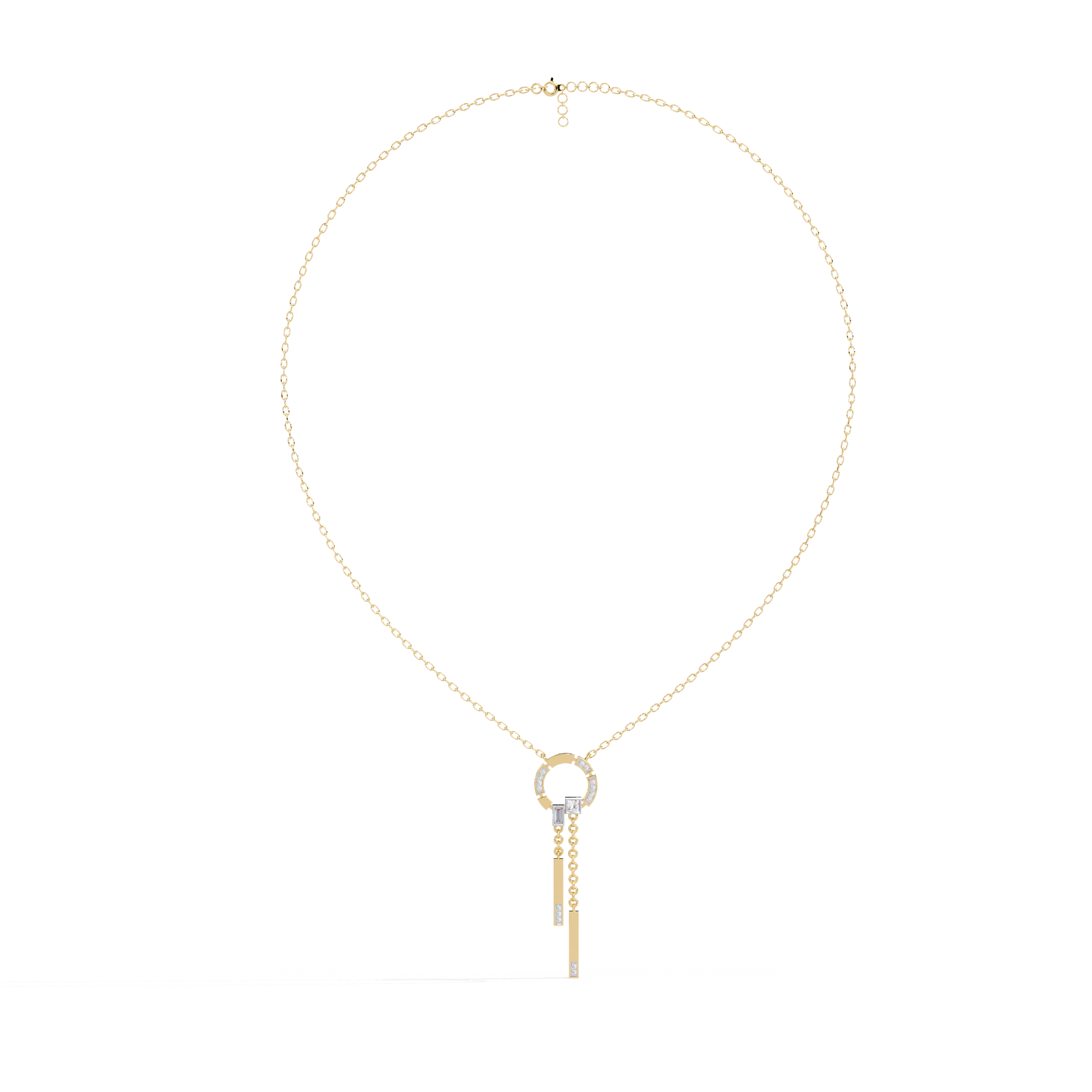 Honey Drop Lab Grown Diamond Necklace