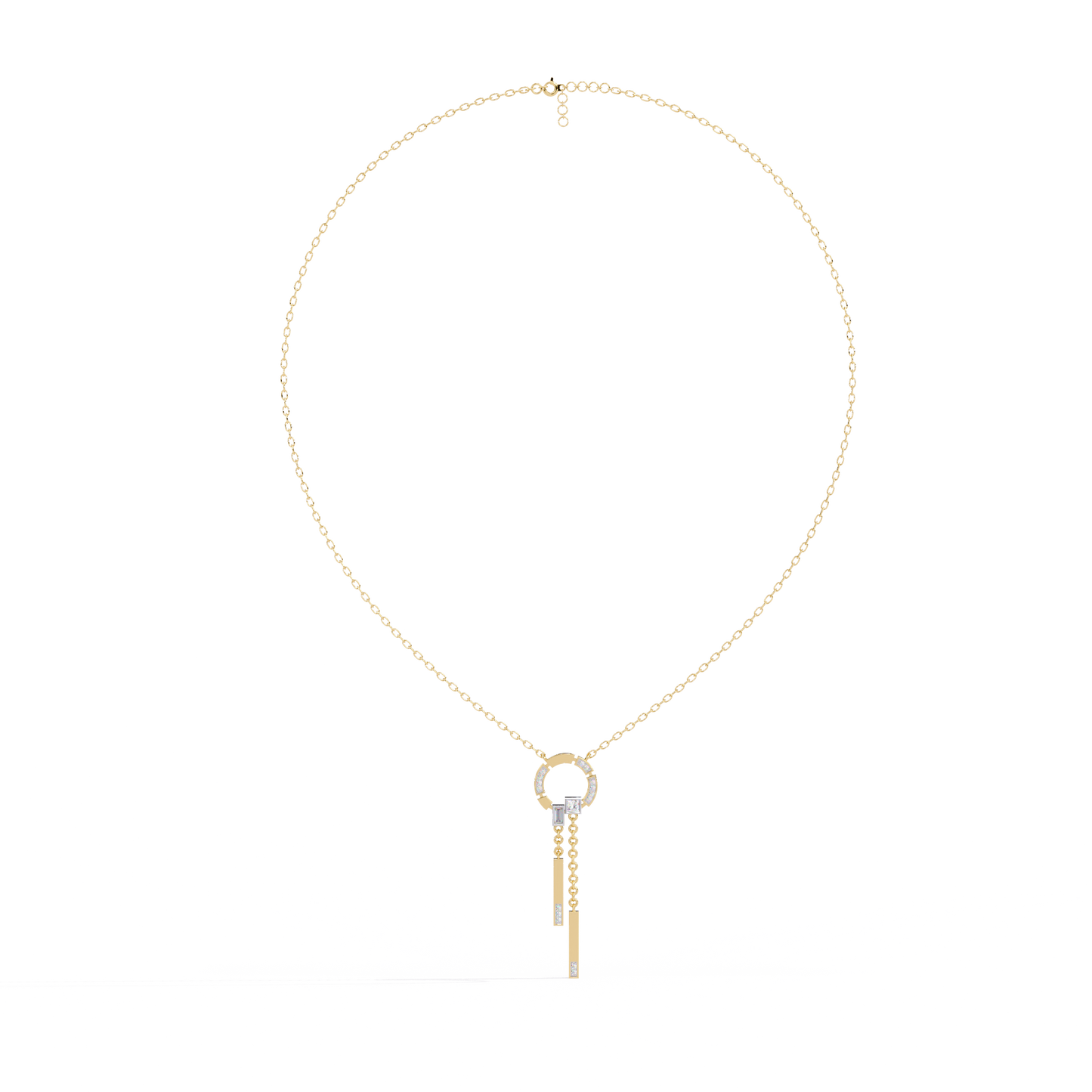 Honey Drop Lab Grown Diamond Necklace