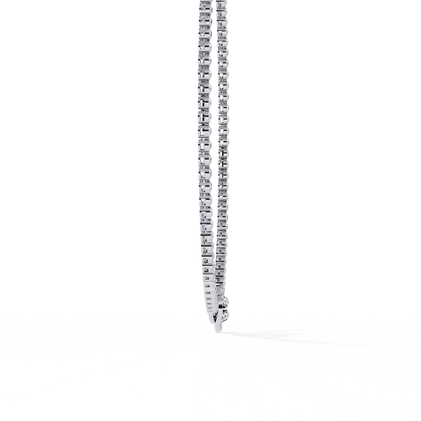 ETERNITY LOCK-Diamond Necklace