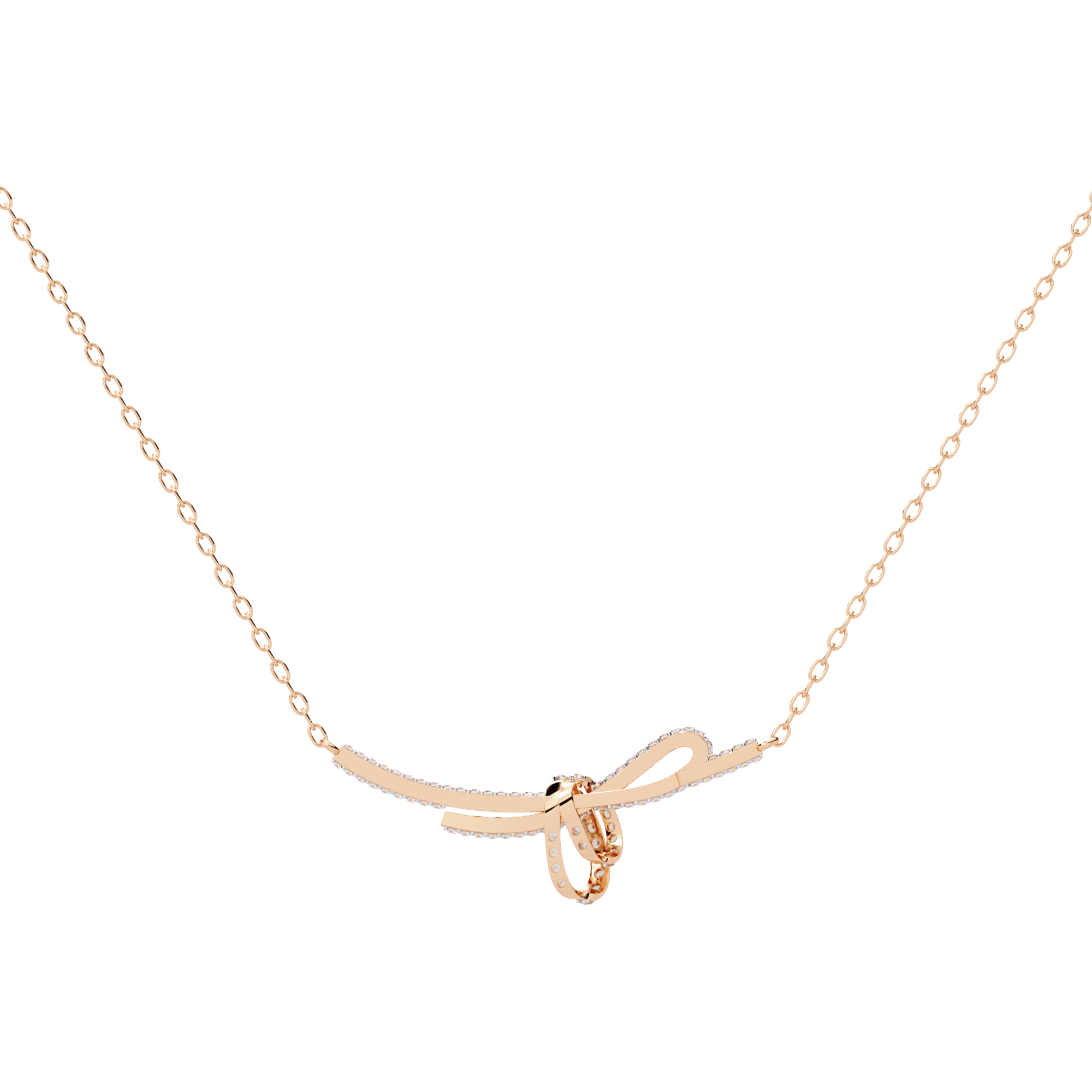 Women Gold Lab Grown Diamond Pendants