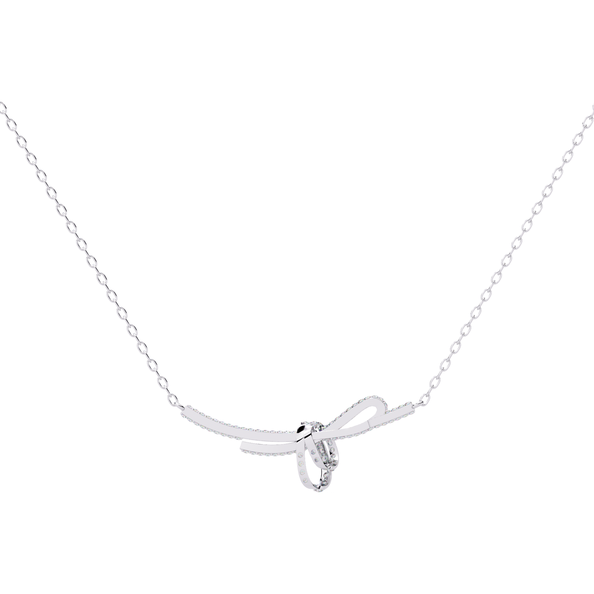 Women Gold Lab Grown Diamond Pendants