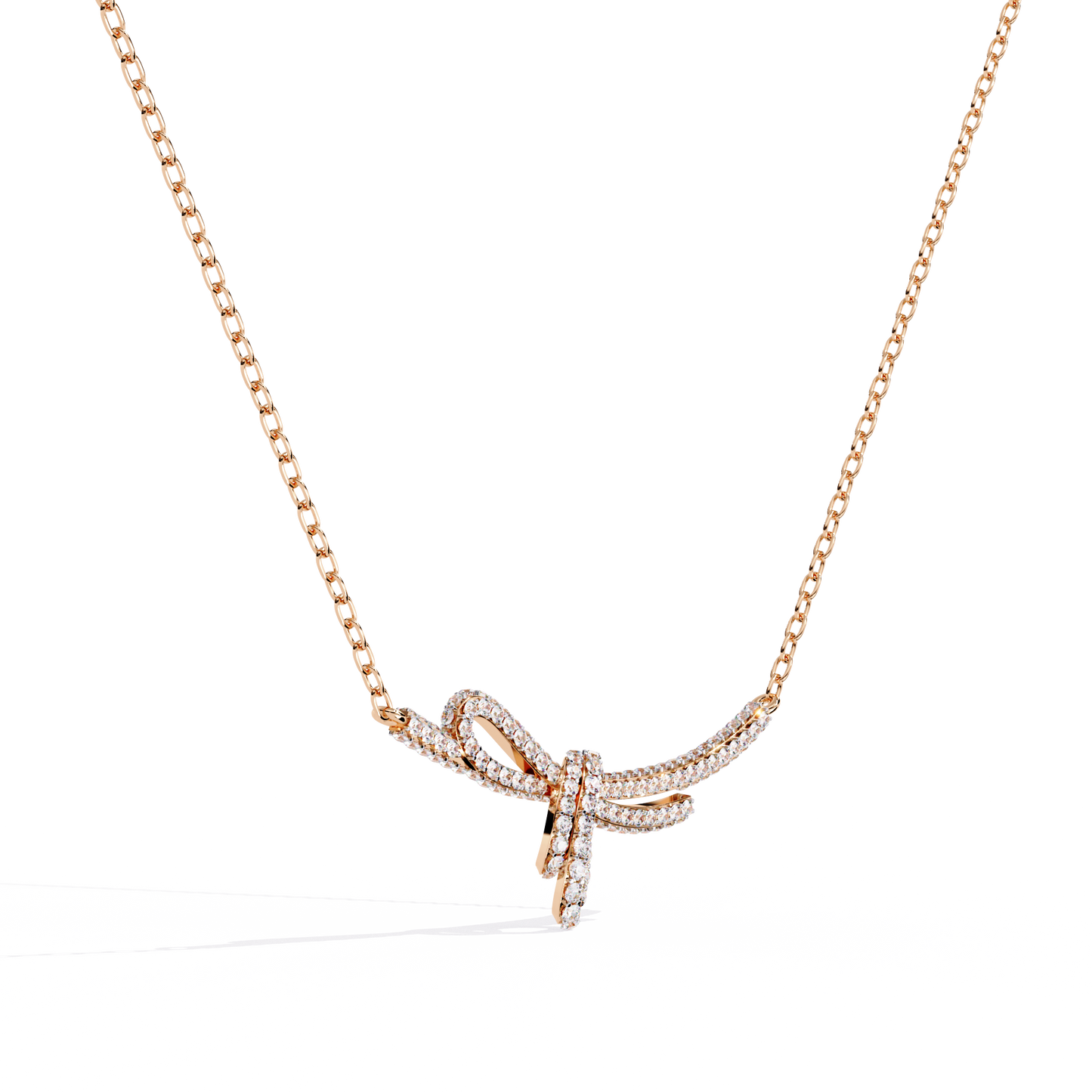 Women Gold Lab Grown Diamond Pendants