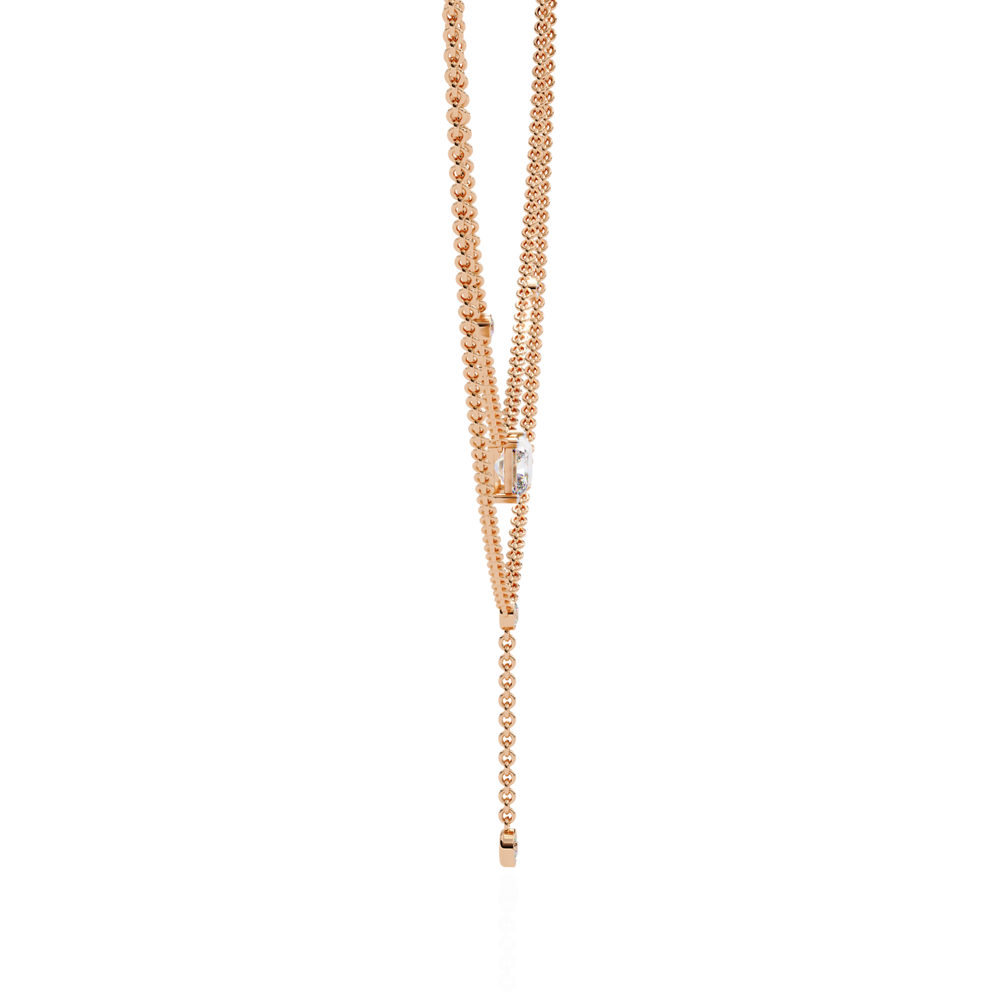 REBELLIOUS RADIANT-Diamond Pendant