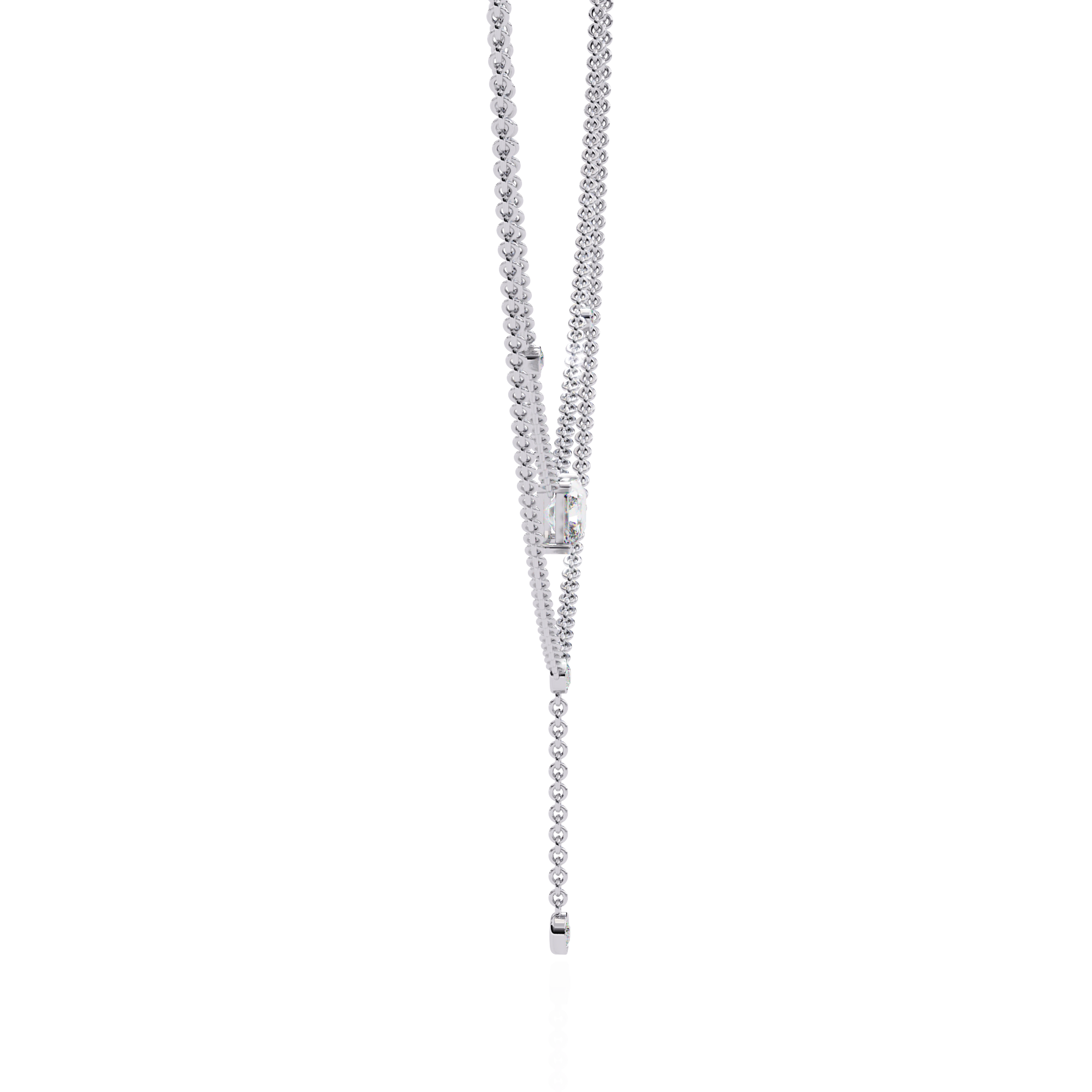 REBELLIOUS RADIANT-Diamond Pendant