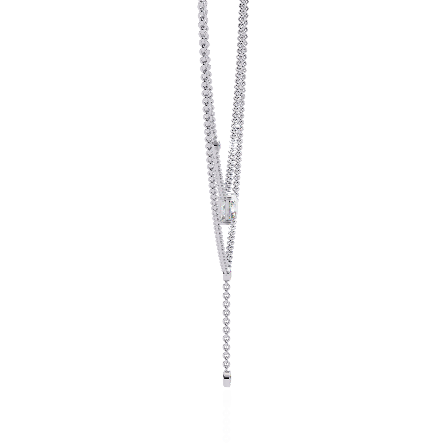 REBELLIOUS RADIANT-Diamond Pendant