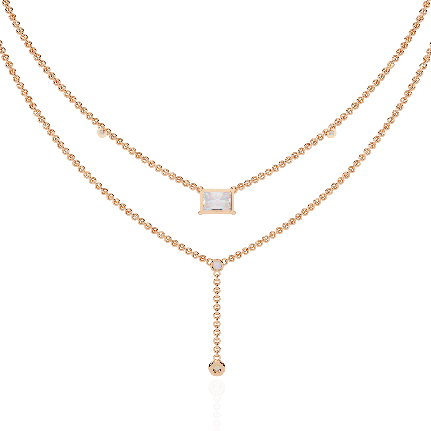 REBELLIOUS RADIANT-Diamond Pendant