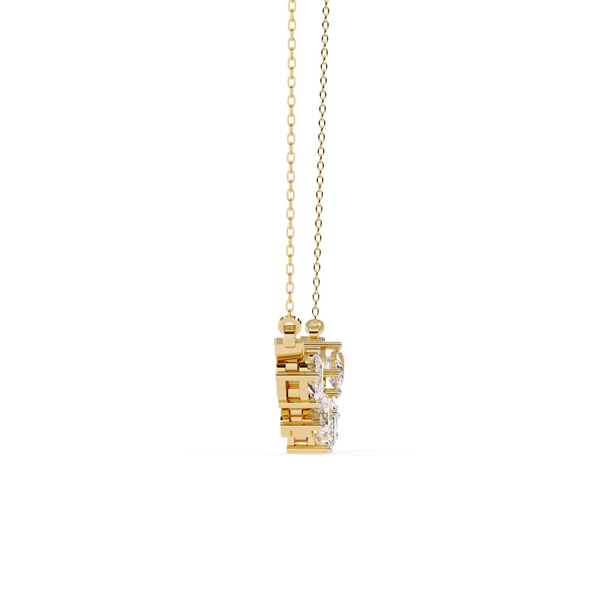Modern Vibe Diamond Necklace