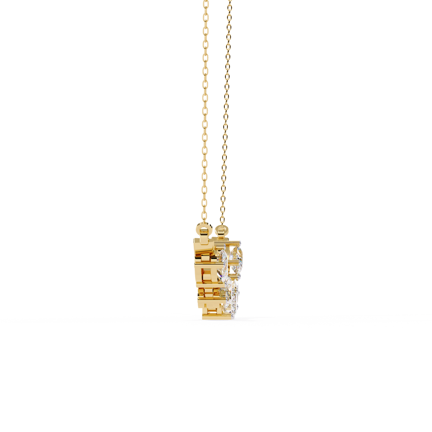 Modern Vibe Diamond Necklace