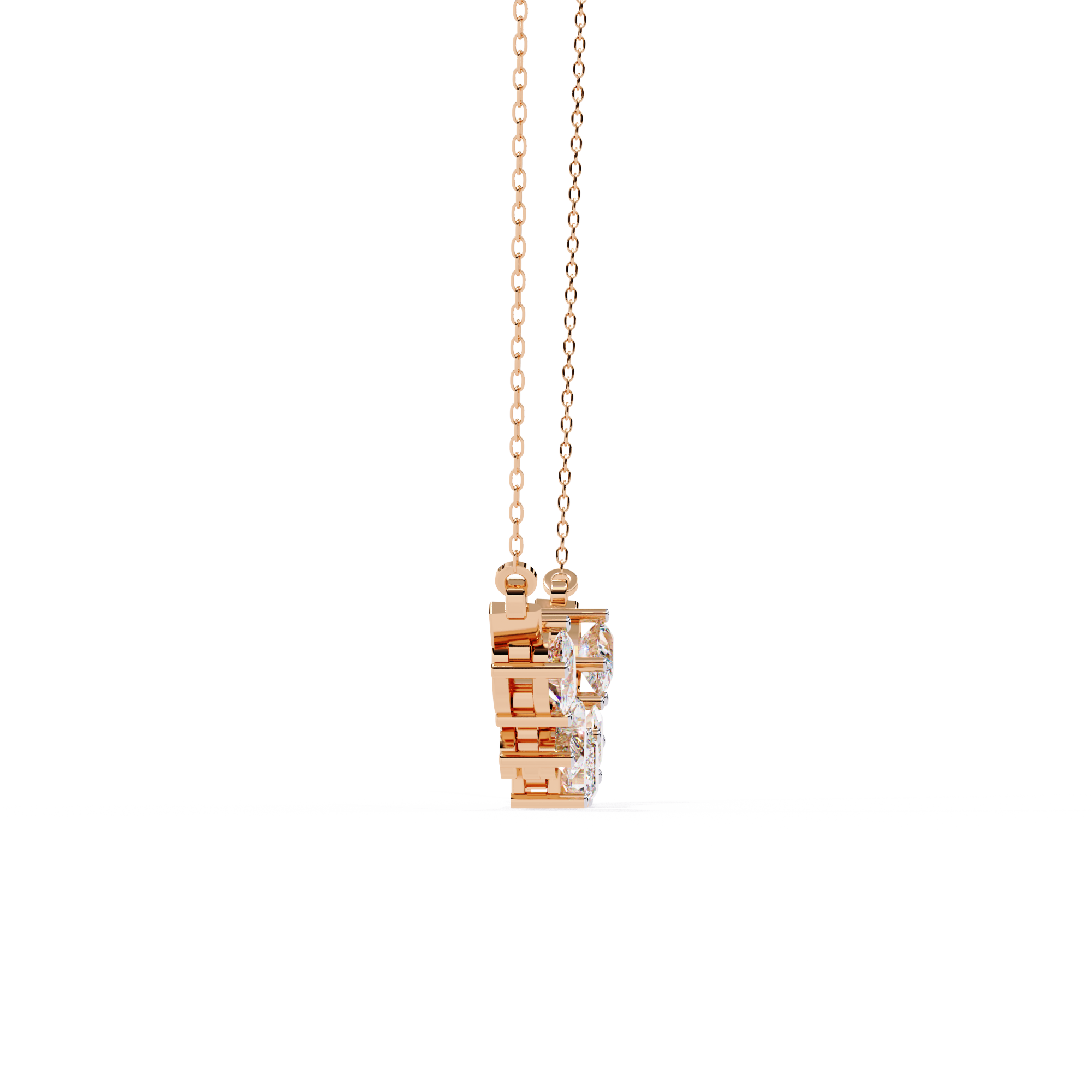 Modern Vibe Diamond Necklace