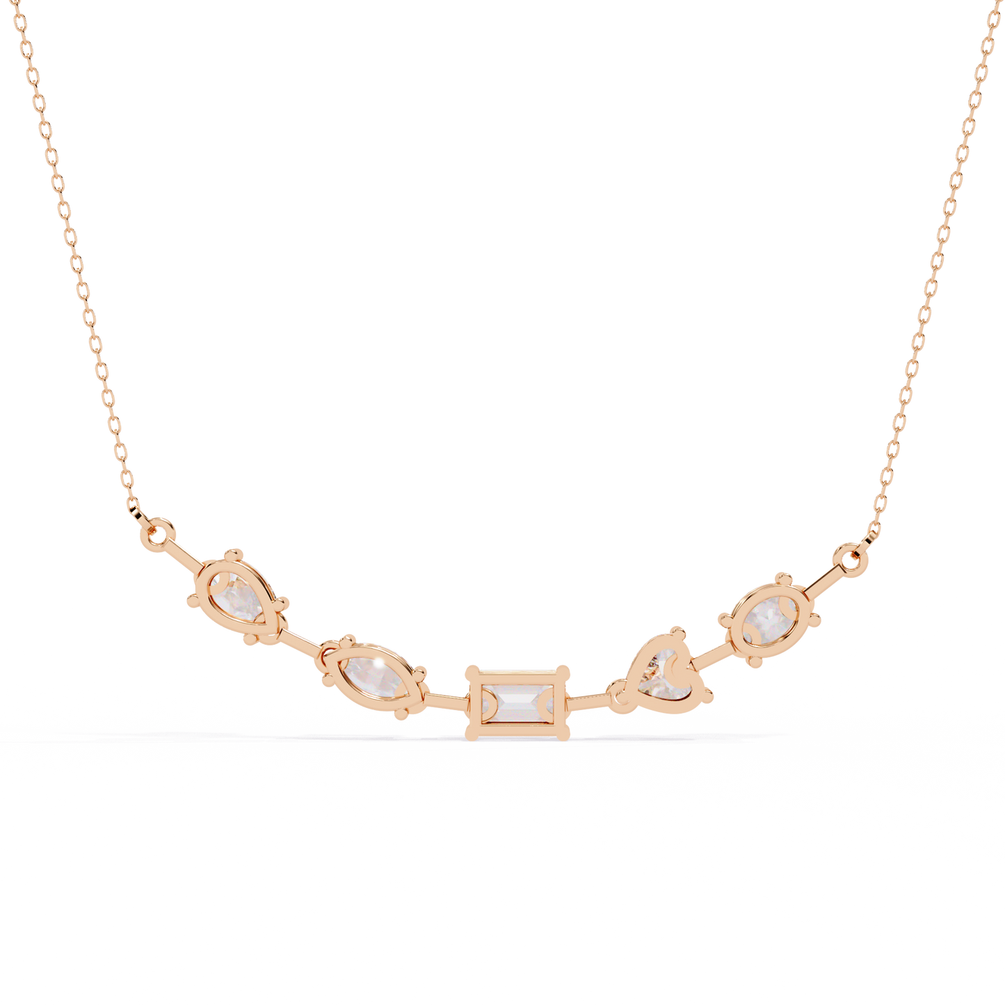 Modern Vibe Diamond Necklace