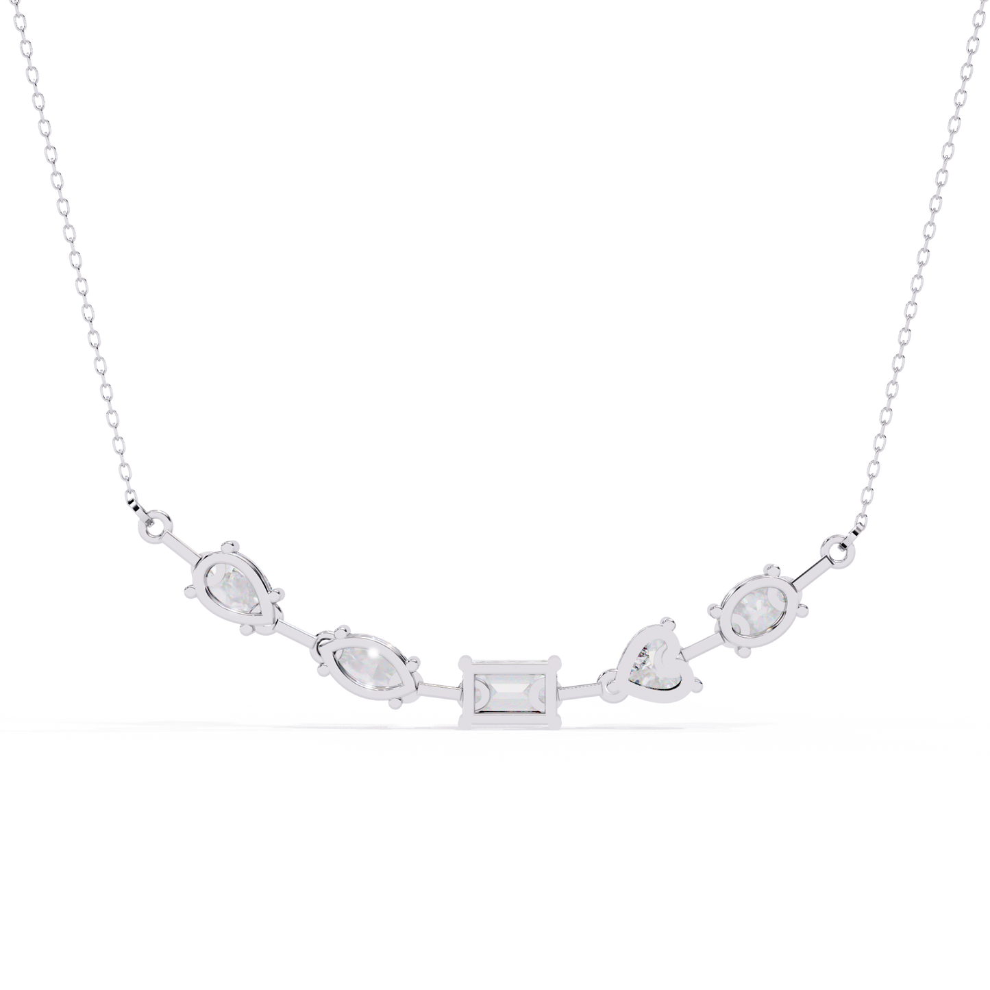 Modern Vibe Diamond Necklace