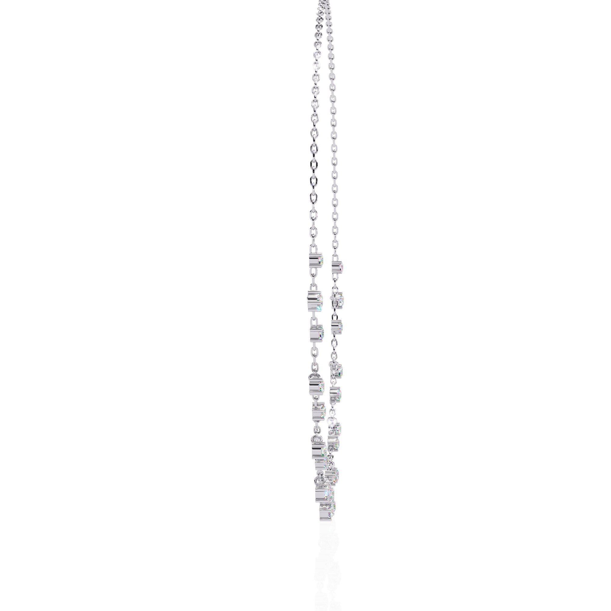 Lab Grown CHARMING DIAMOND NECKLACE