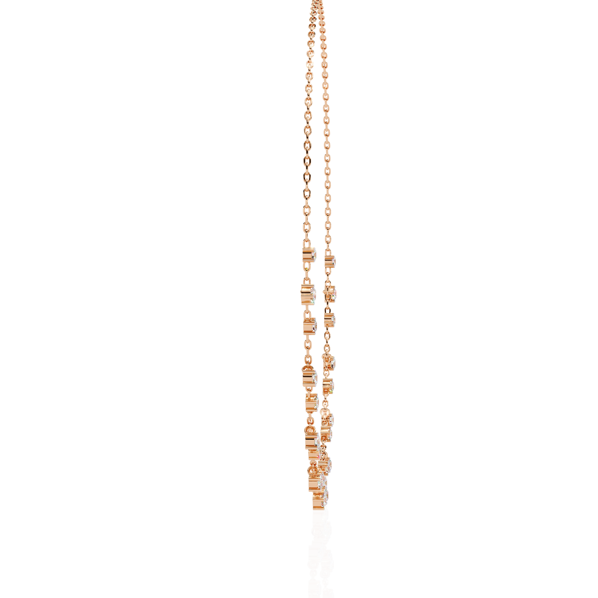Lab Grown CHARMING DIAMOND NECKLACE
