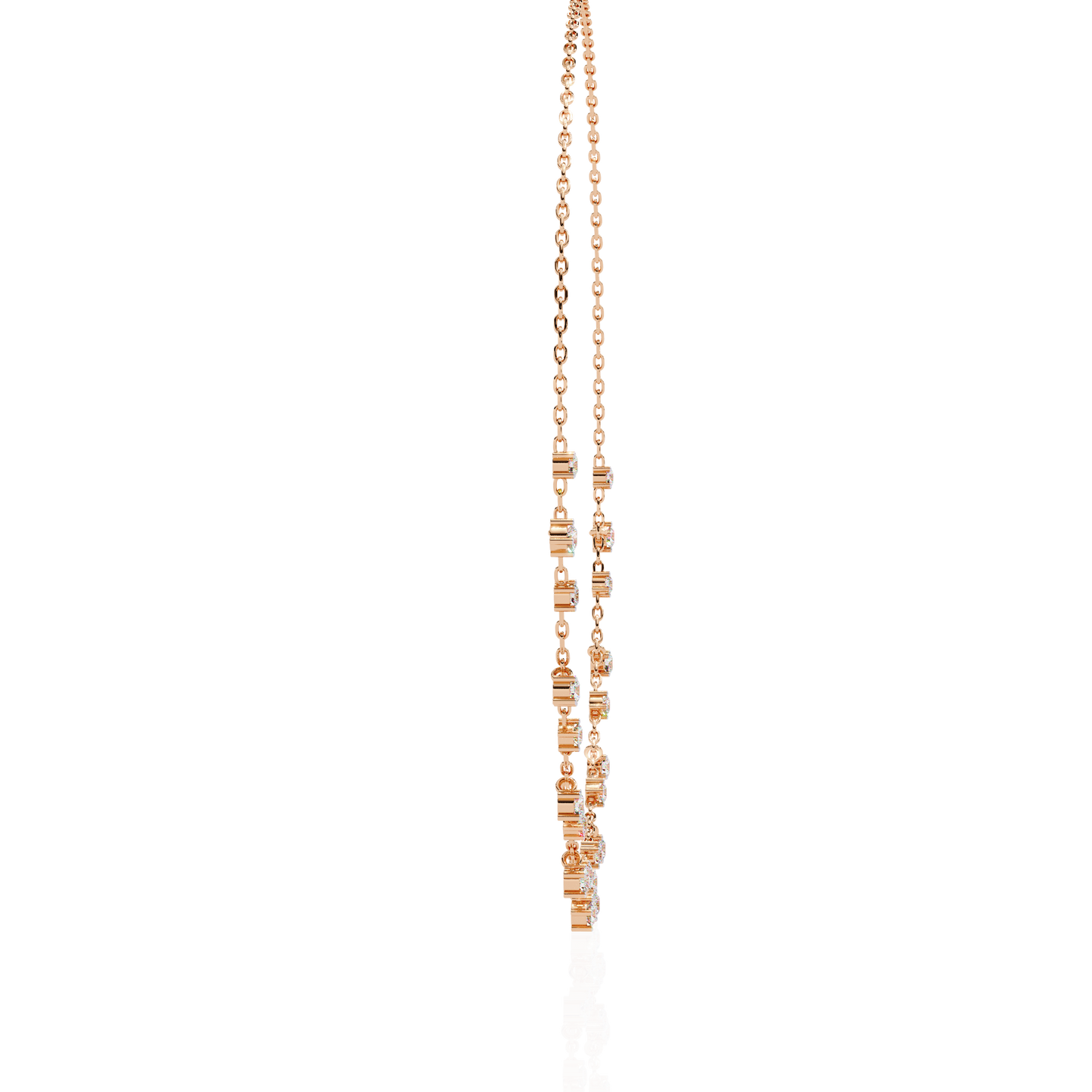 Lab Grown CHARMING DIAMOND NECKLACE