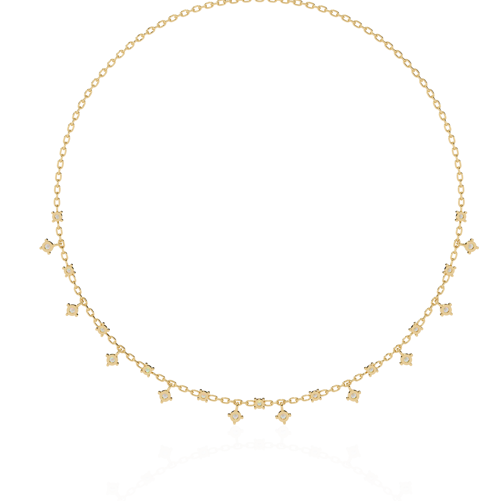 Lab Grown CHARMING DIAMOND NECKLACE