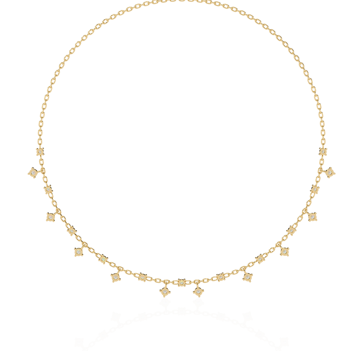 Lab Grown CHARMING DIAMOND NECKLACE