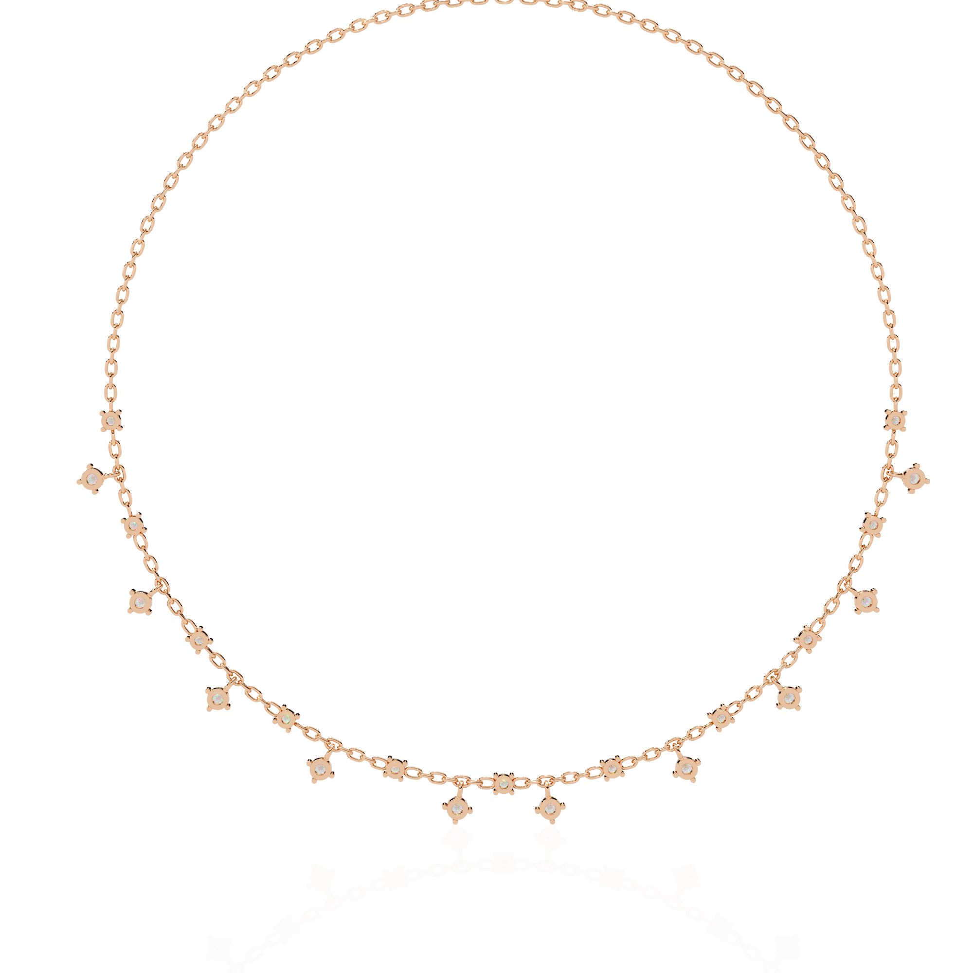 Lab Grown CHARMING DIAMOND NECKLACE