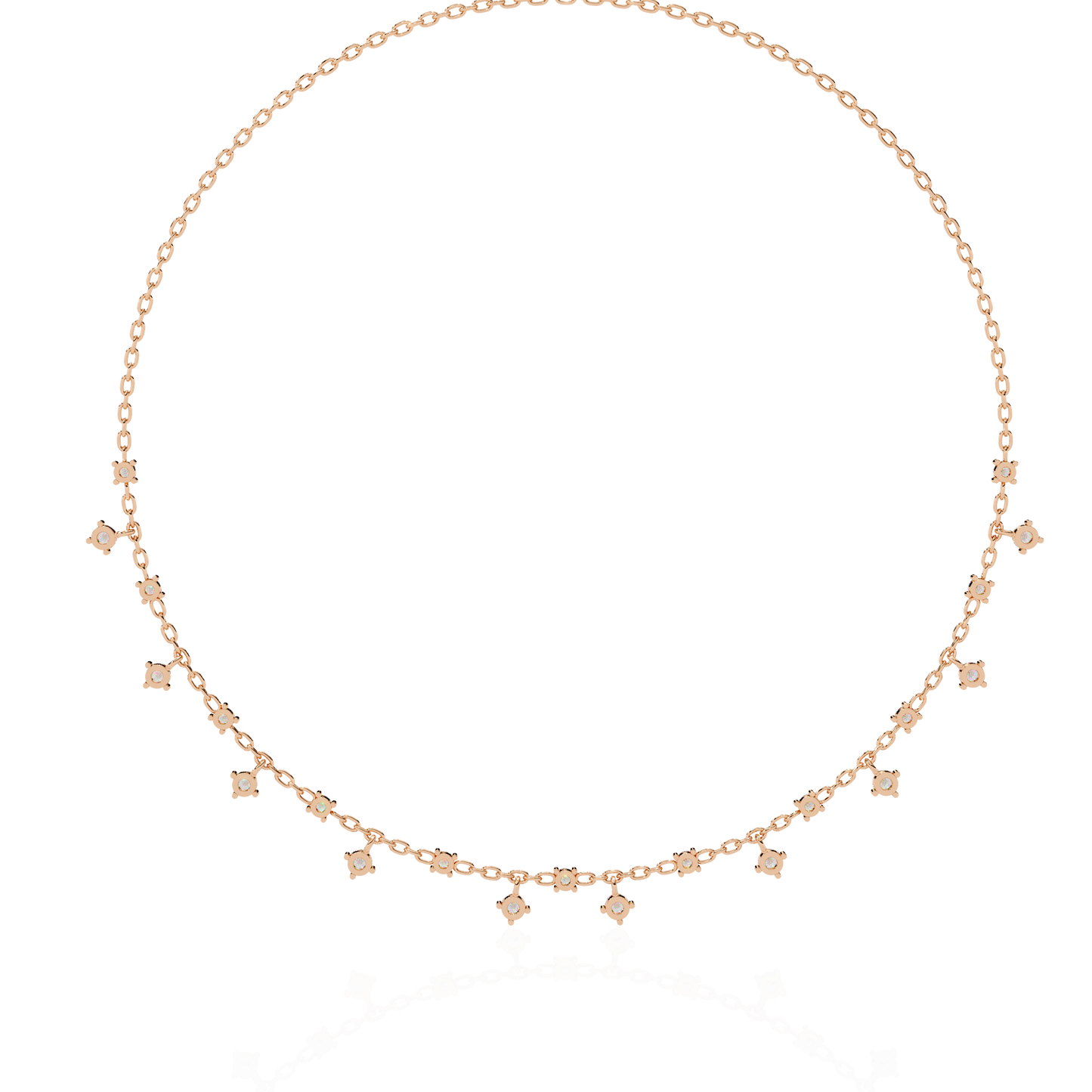 Lab Grown CHARMING DIAMOND NECKLACE
