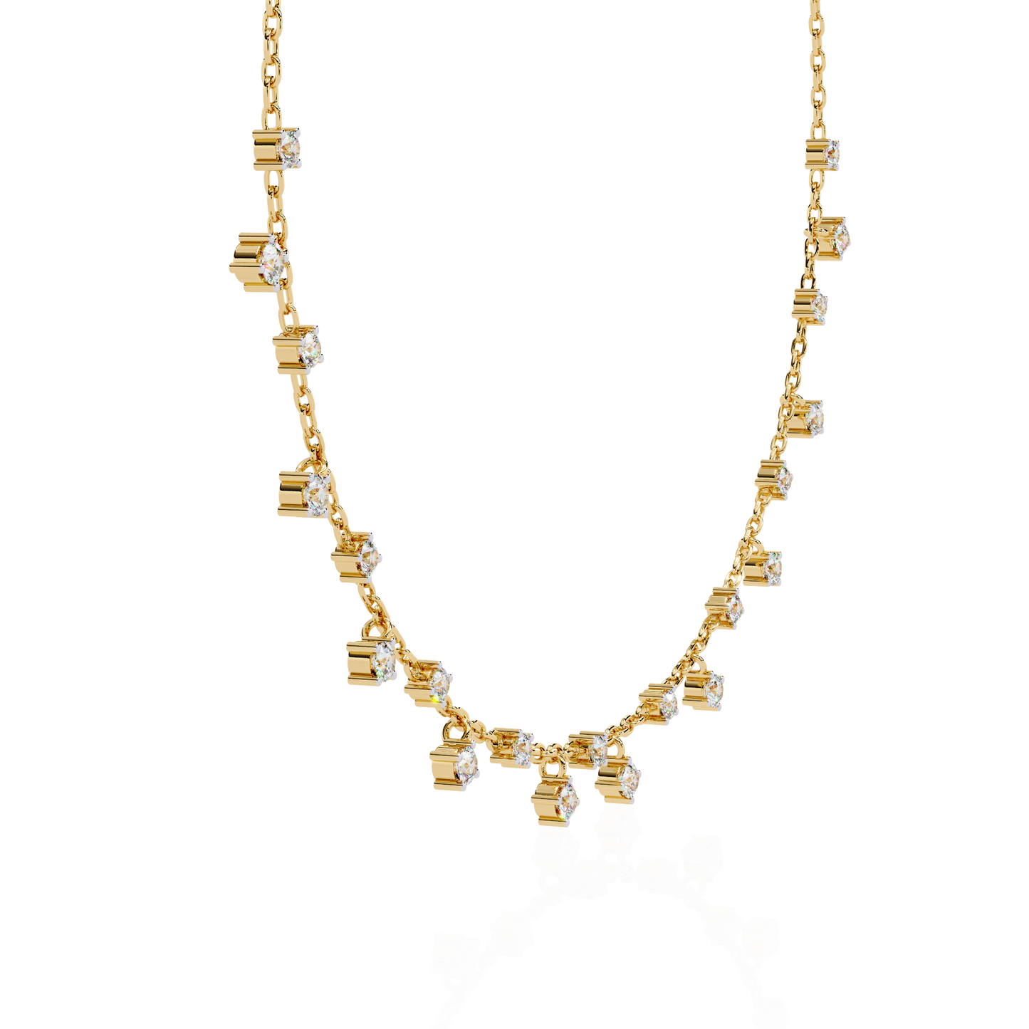 Lab Grown CHARMING DIAMOND NECKLACE