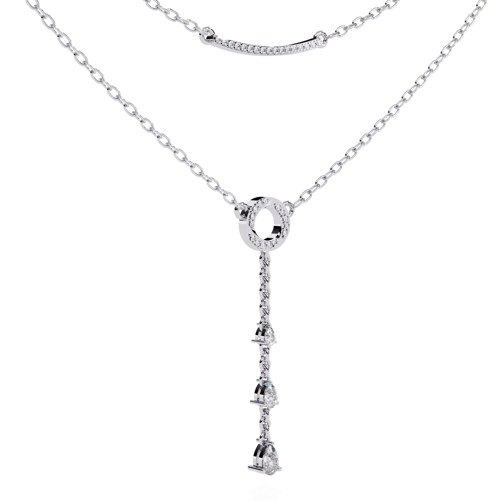 Minimal Diamond Neckless