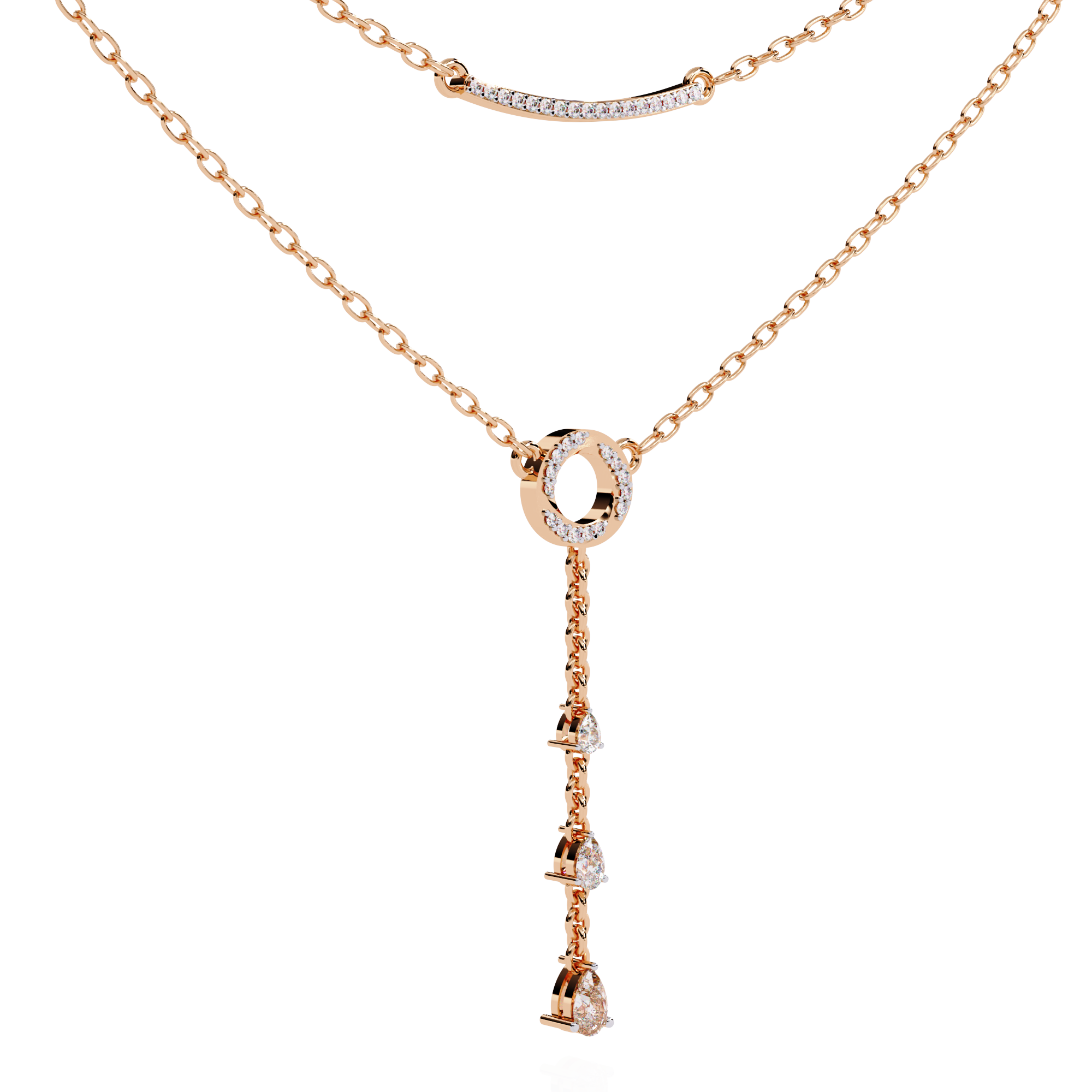 Minimal Diamond Neckless