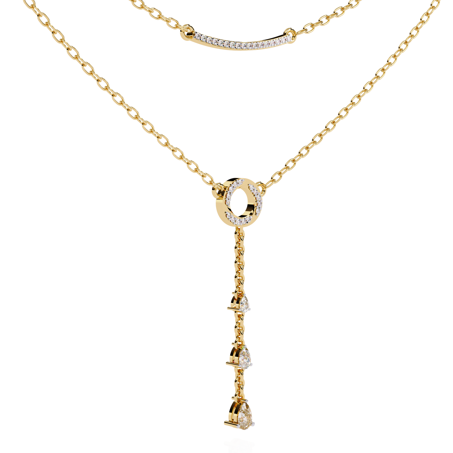 Minimal Diamond Neckless