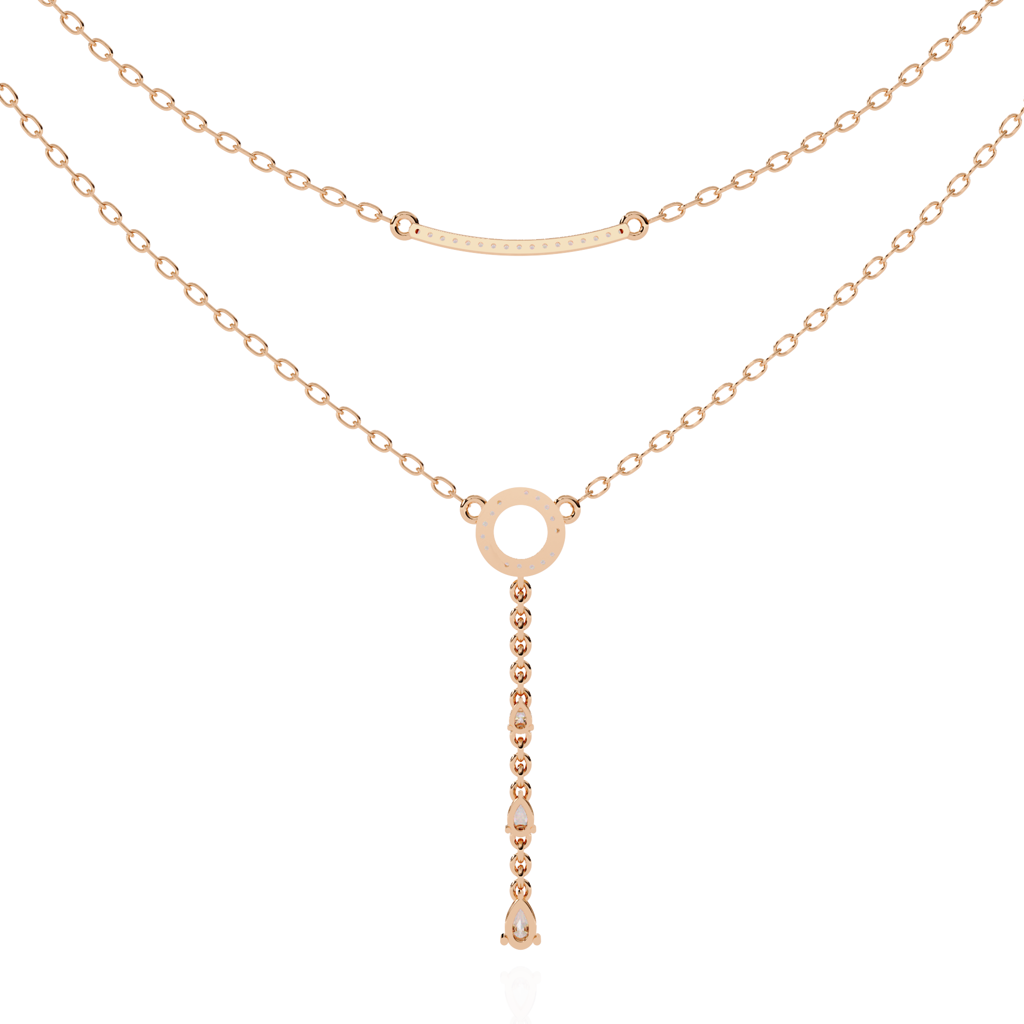 Minimal Diamond Neckless