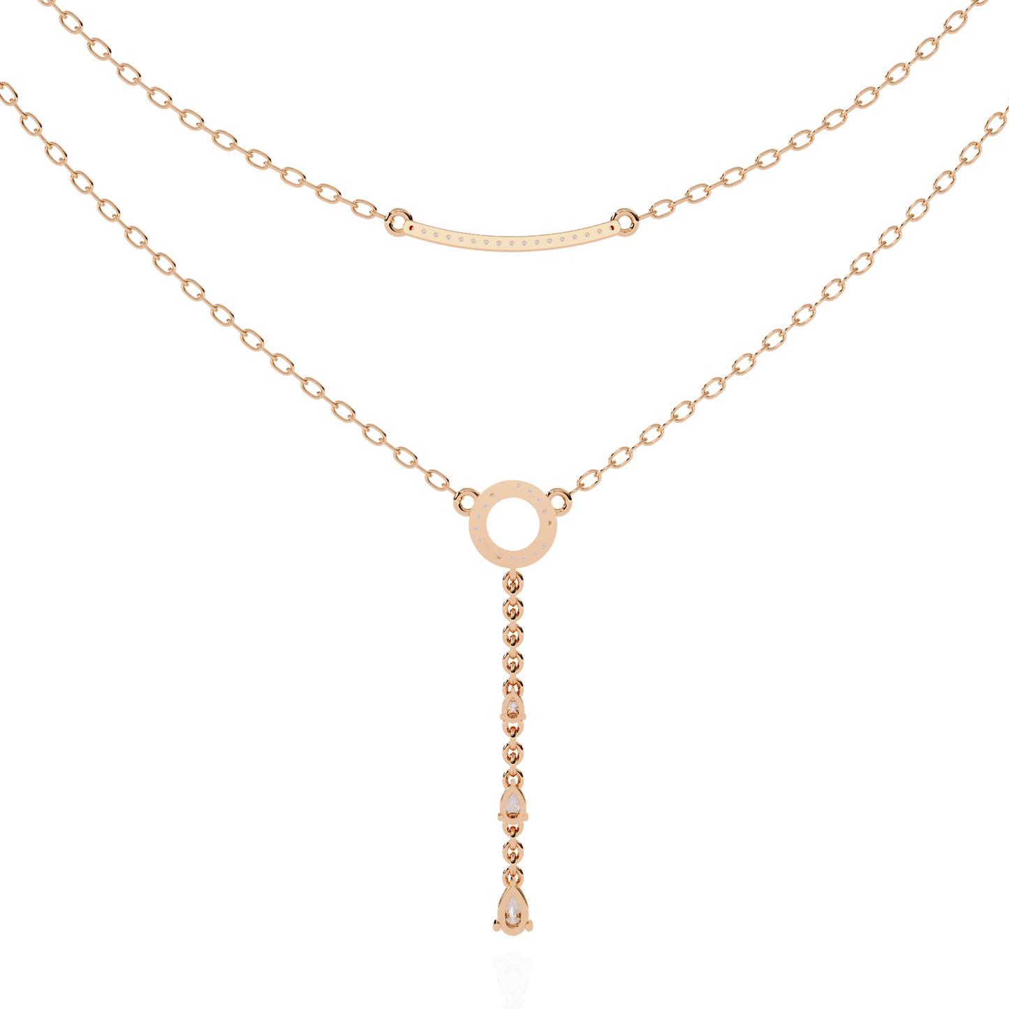 Minimal Diamond Neckless