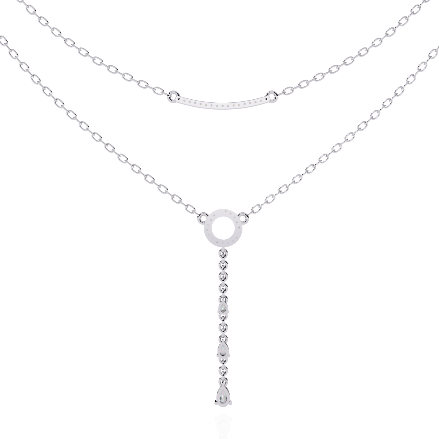 Minimal Diamond Neckless