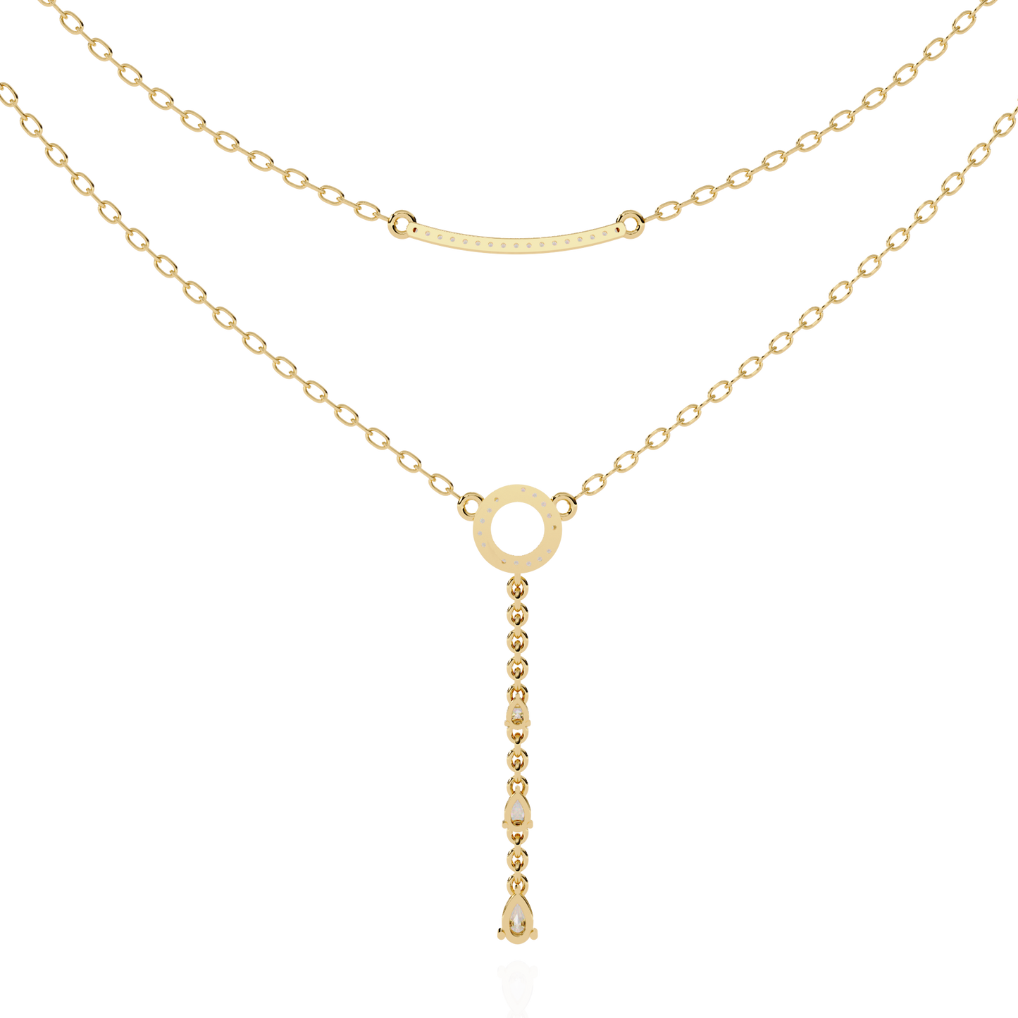 Minimal Diamond Neckless