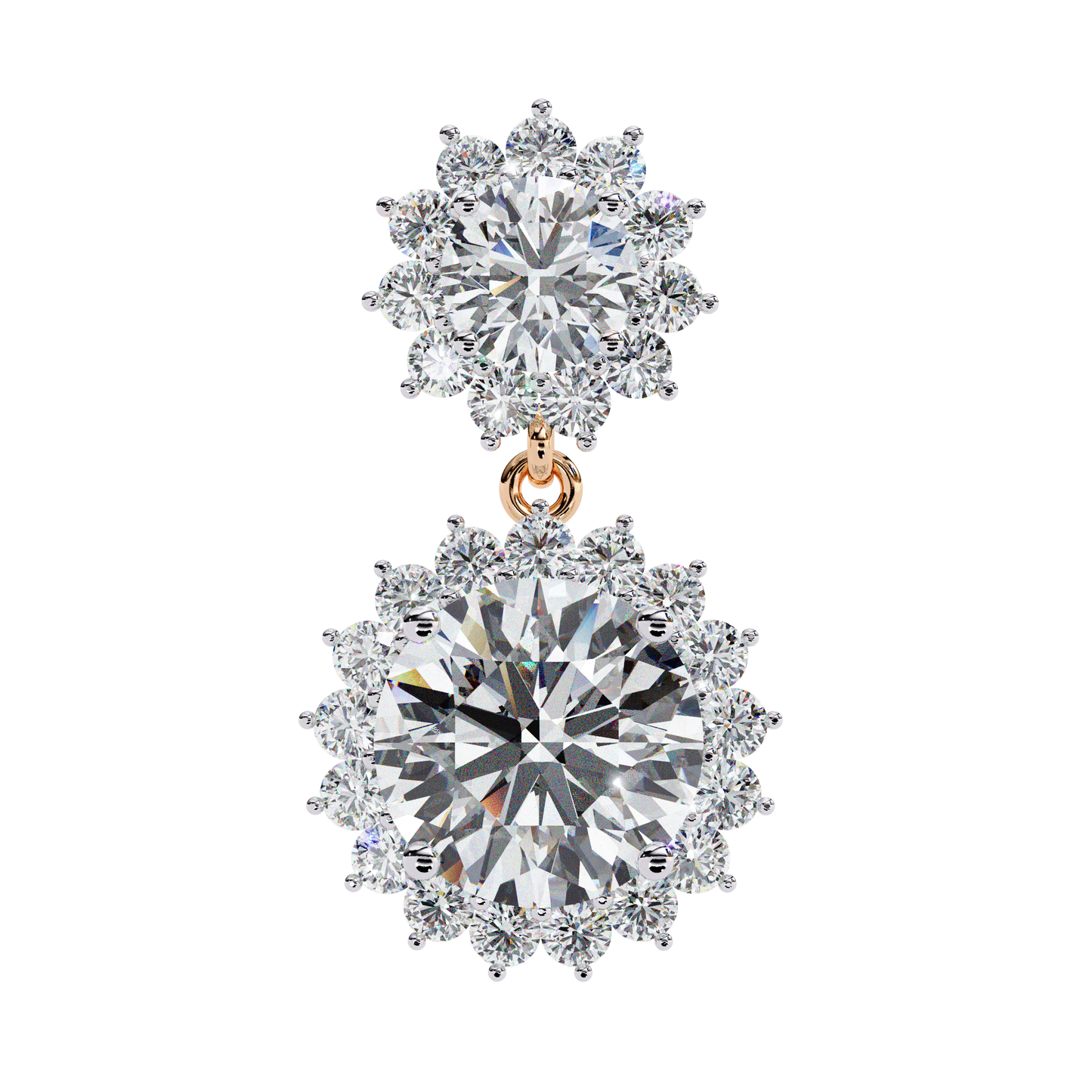 Floral Cluster Earrings