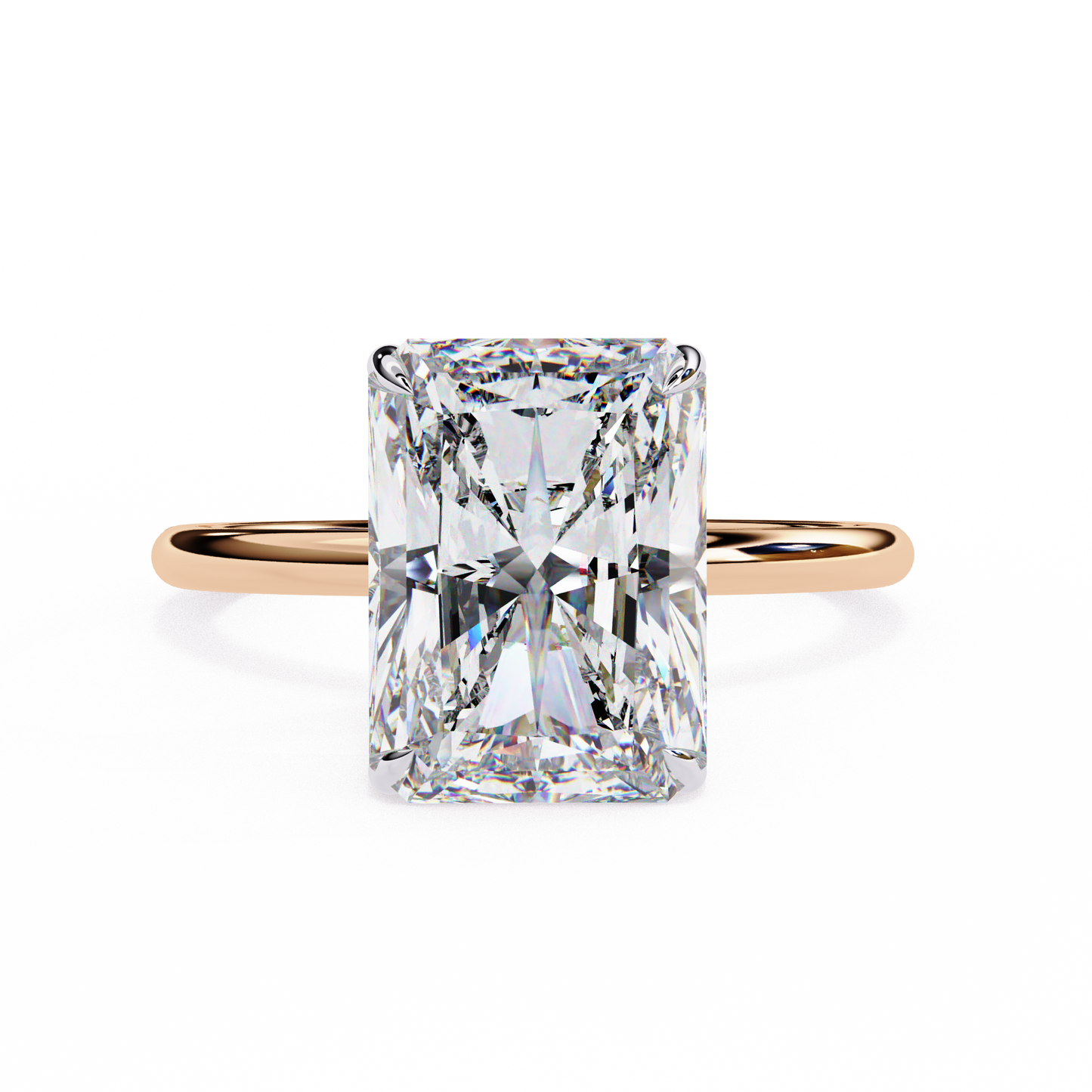 Radiant Solitaire Ring