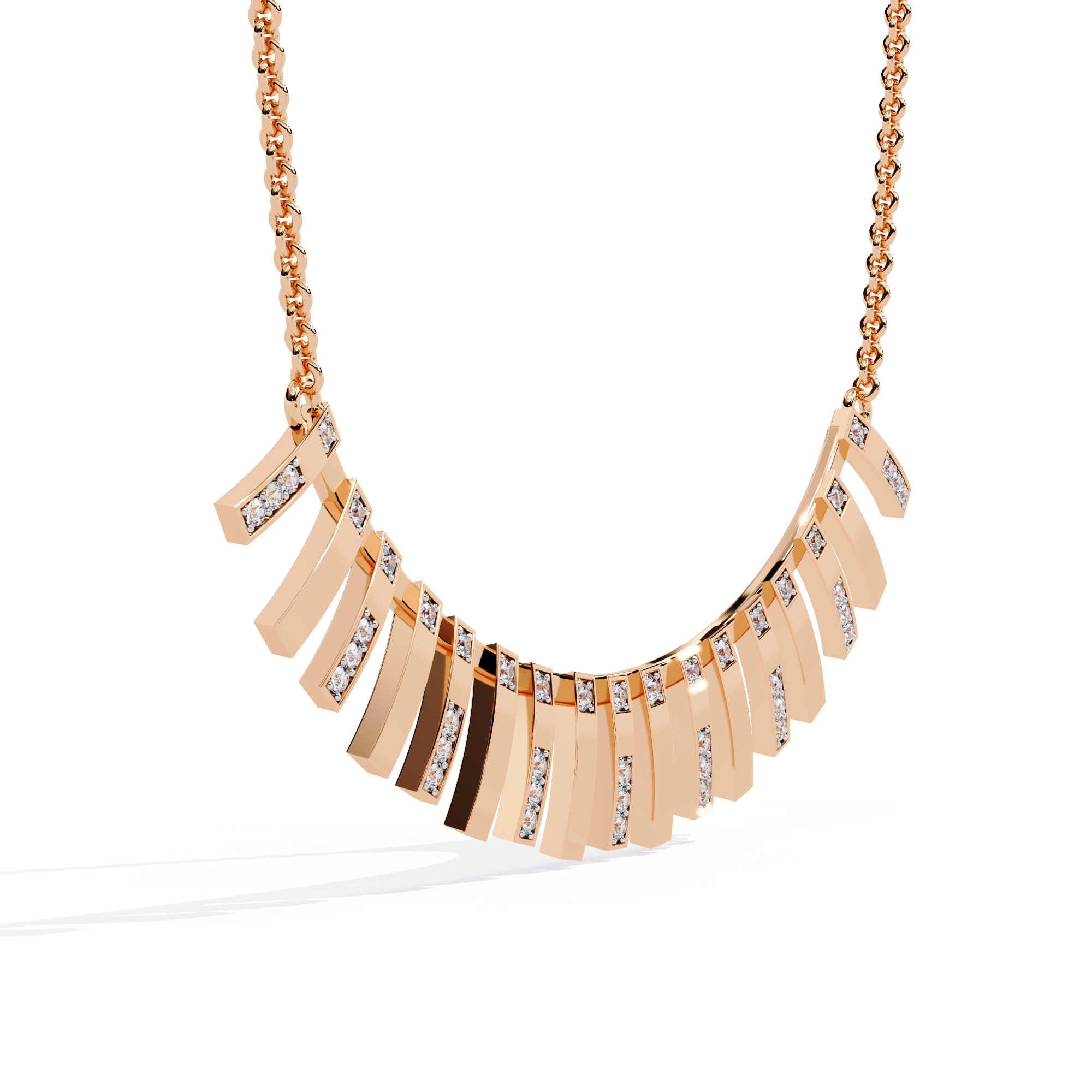 Lab Grown Diamond Infinity Glow Necklace