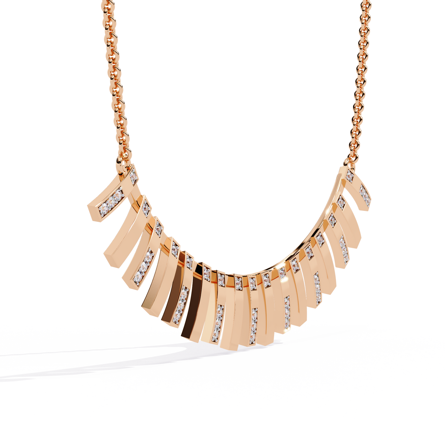 Lab Grown Diamond Infinity Glow Necklace