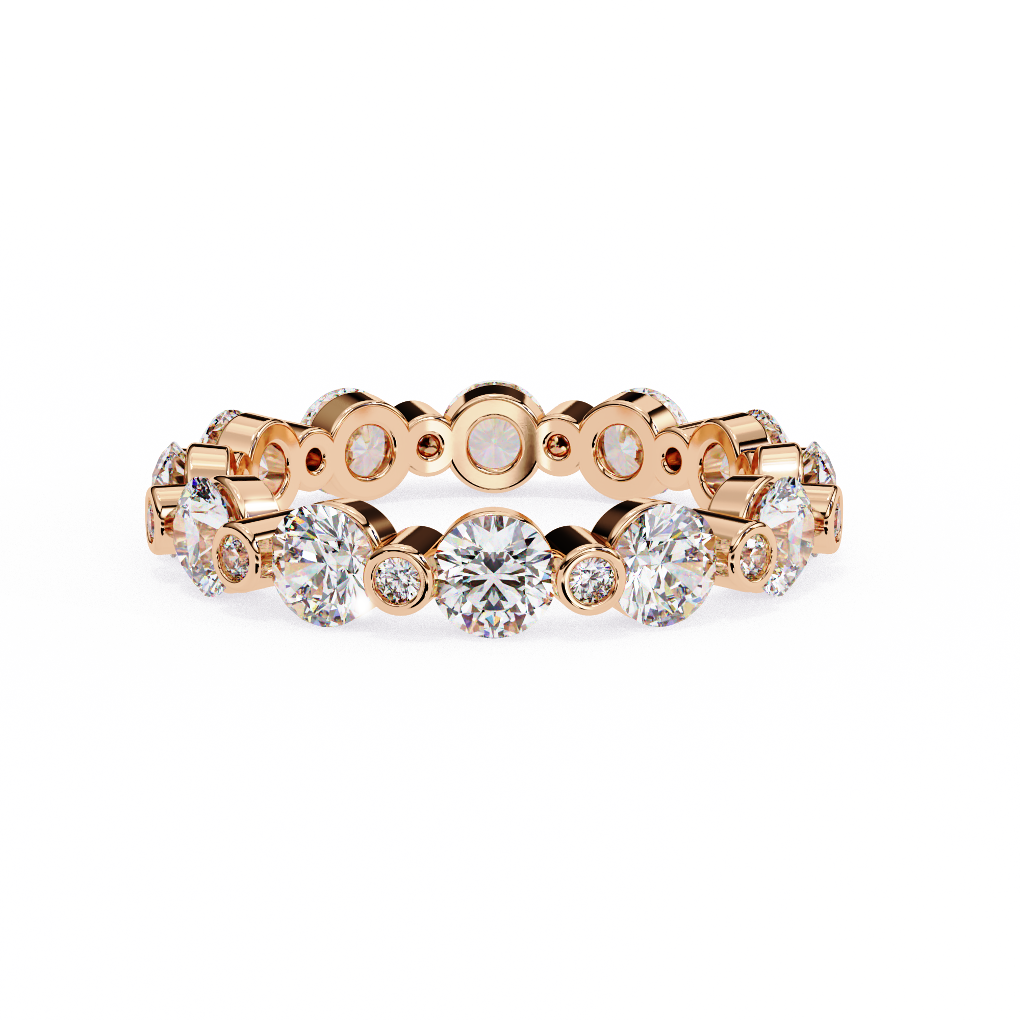 Minimalist Lab Grown Diamond Band for Women