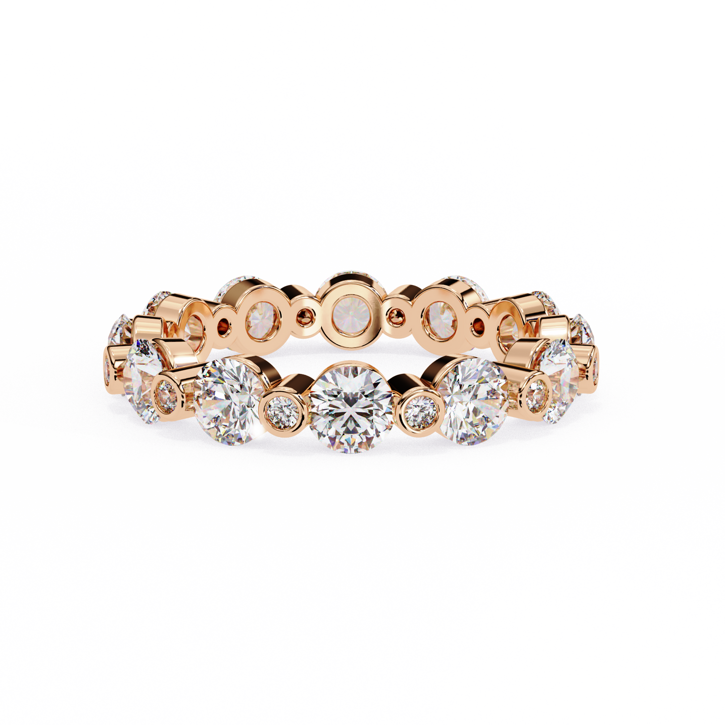 Minimalist Lab Grown Diamond Band for Women
