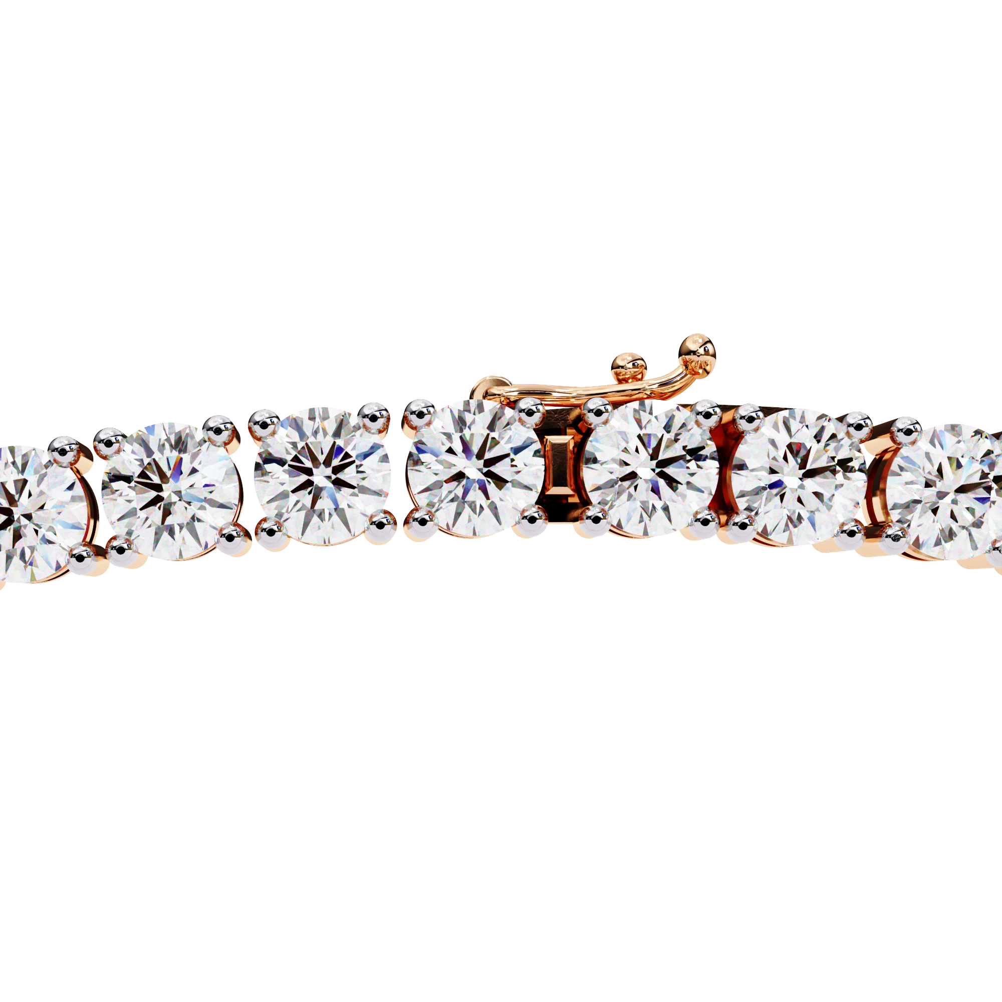 Lab Grown Diamond Tennis Necklace