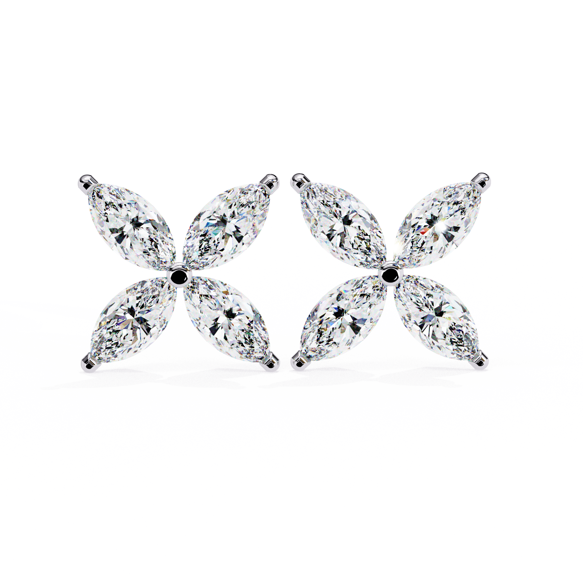 Marquise Diamond Earring