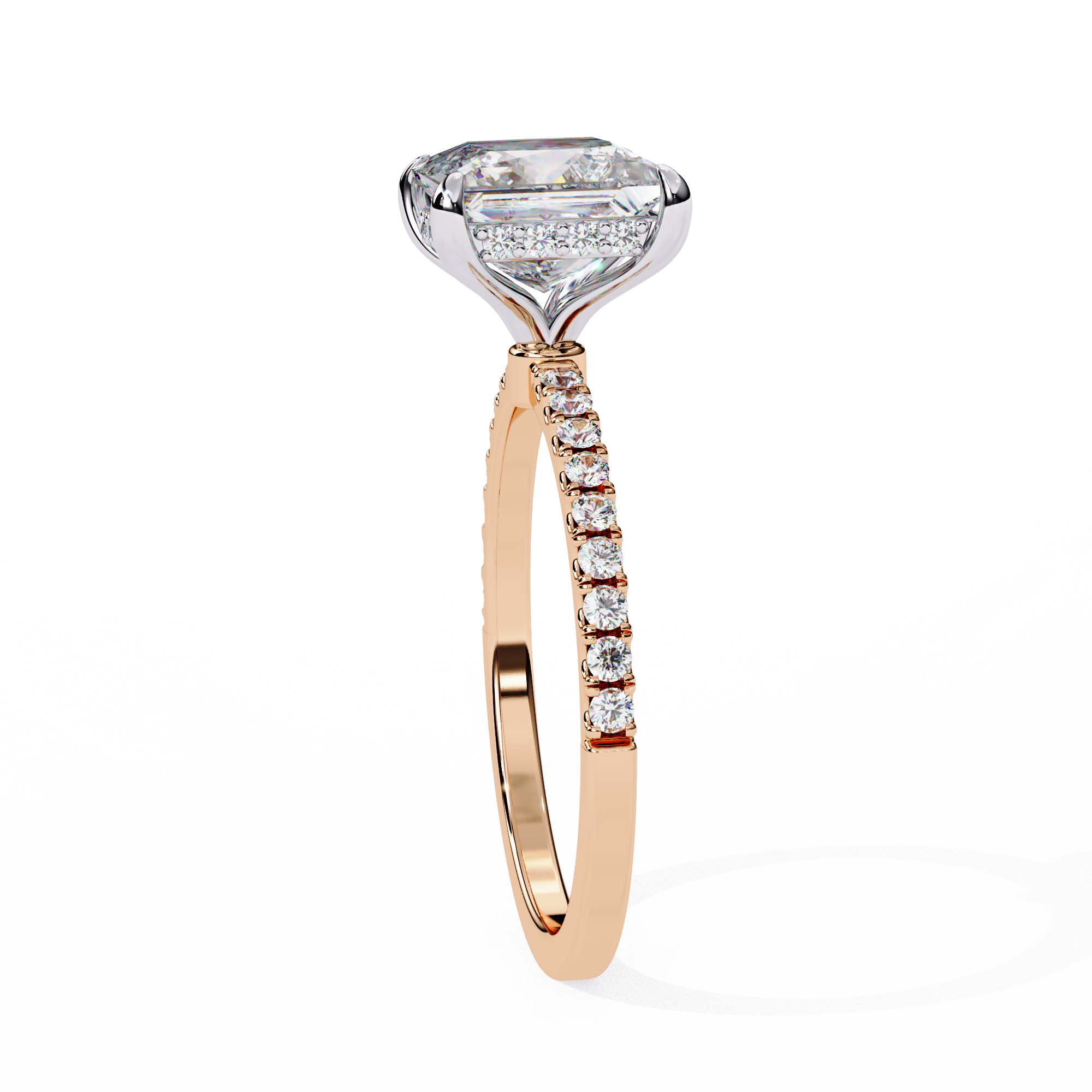 Princess cut Lab Grown Diamond Diamond