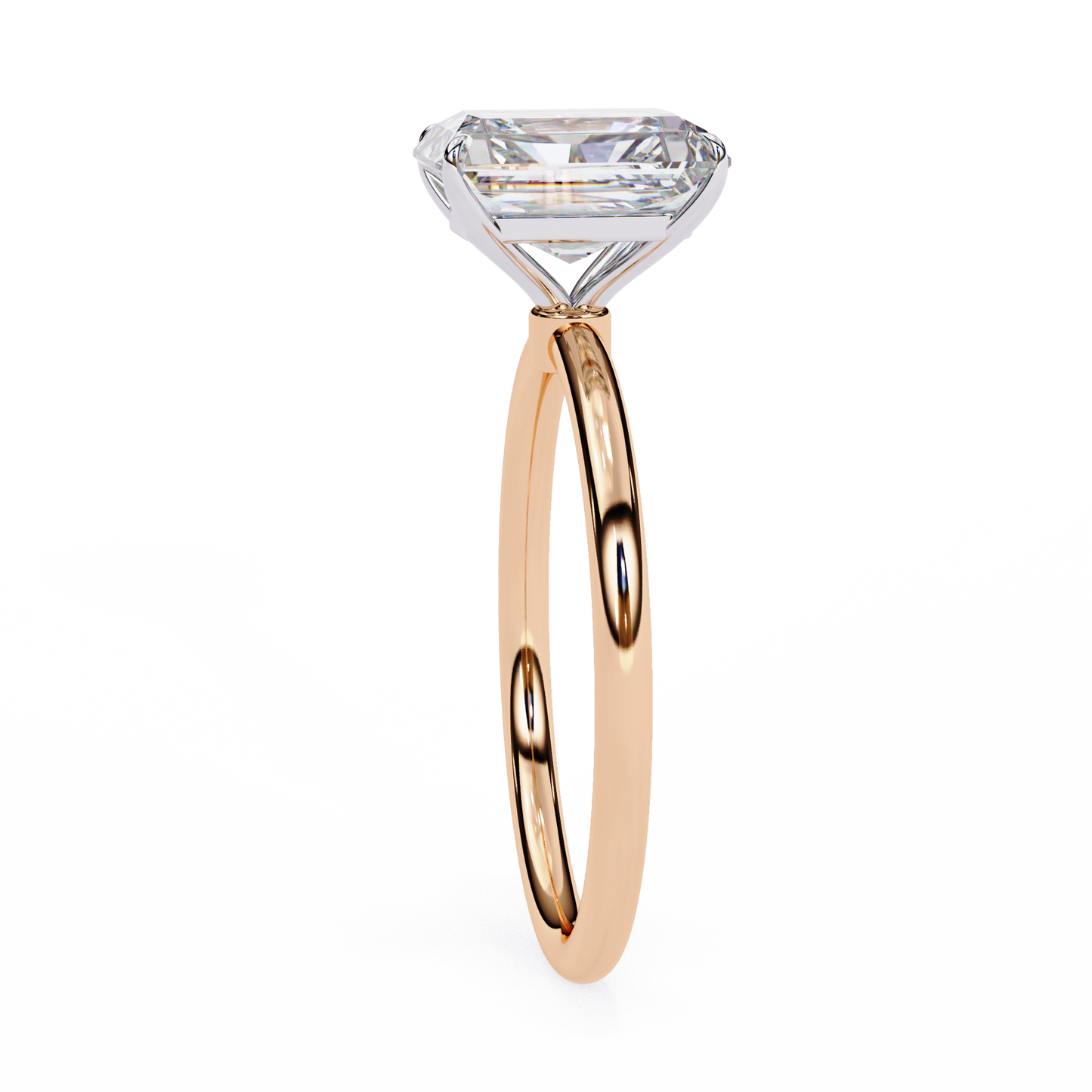 Radiant Solitaire Ring