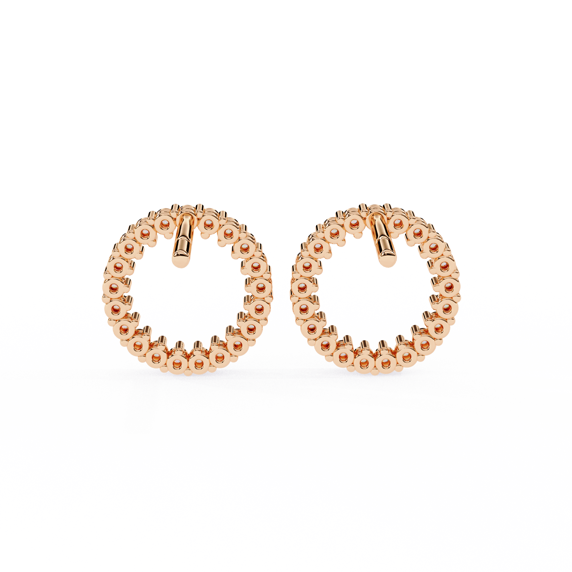 ROUND EARRING IN ROUND SHAPE