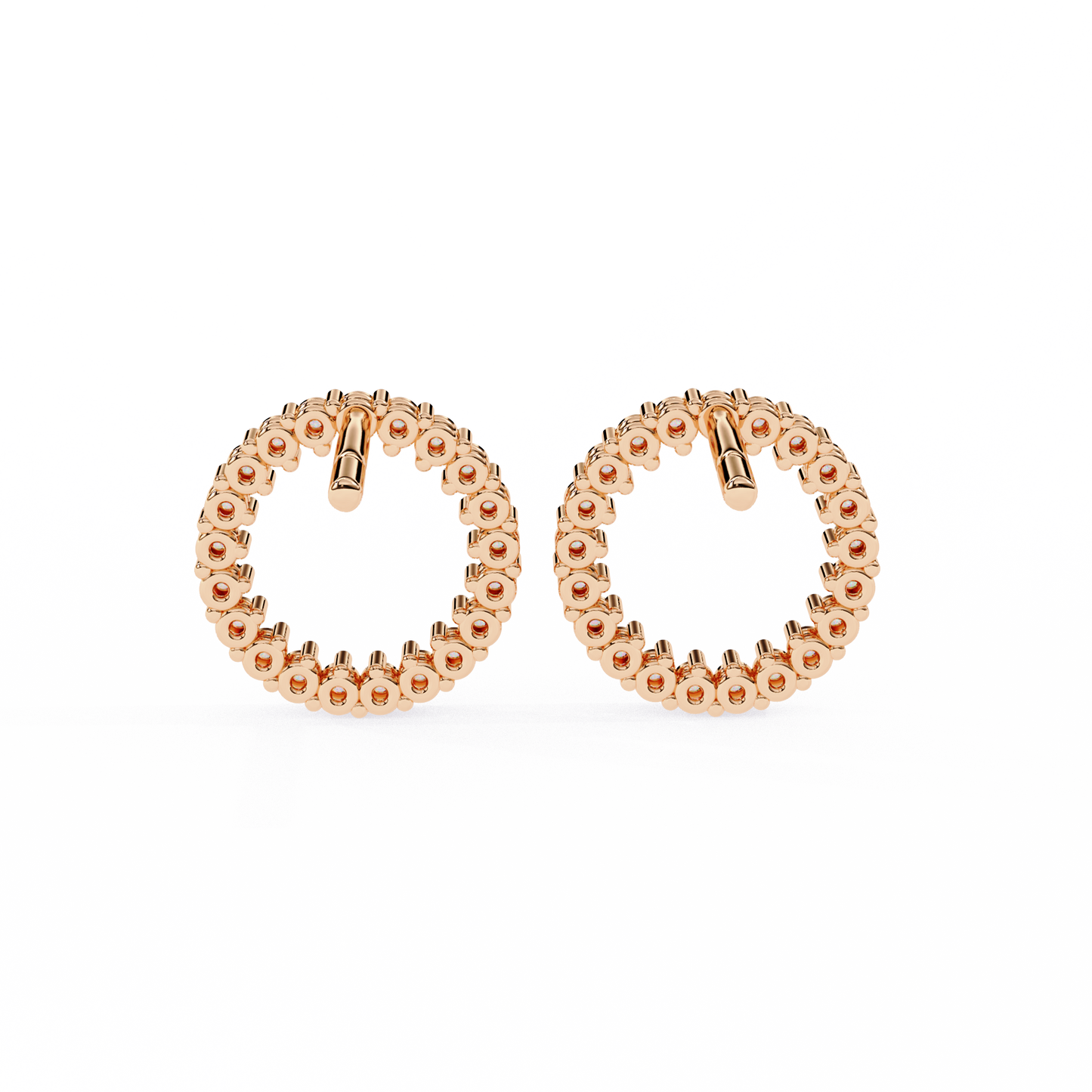 ROUND EARRING IN ROUND SHAPE
