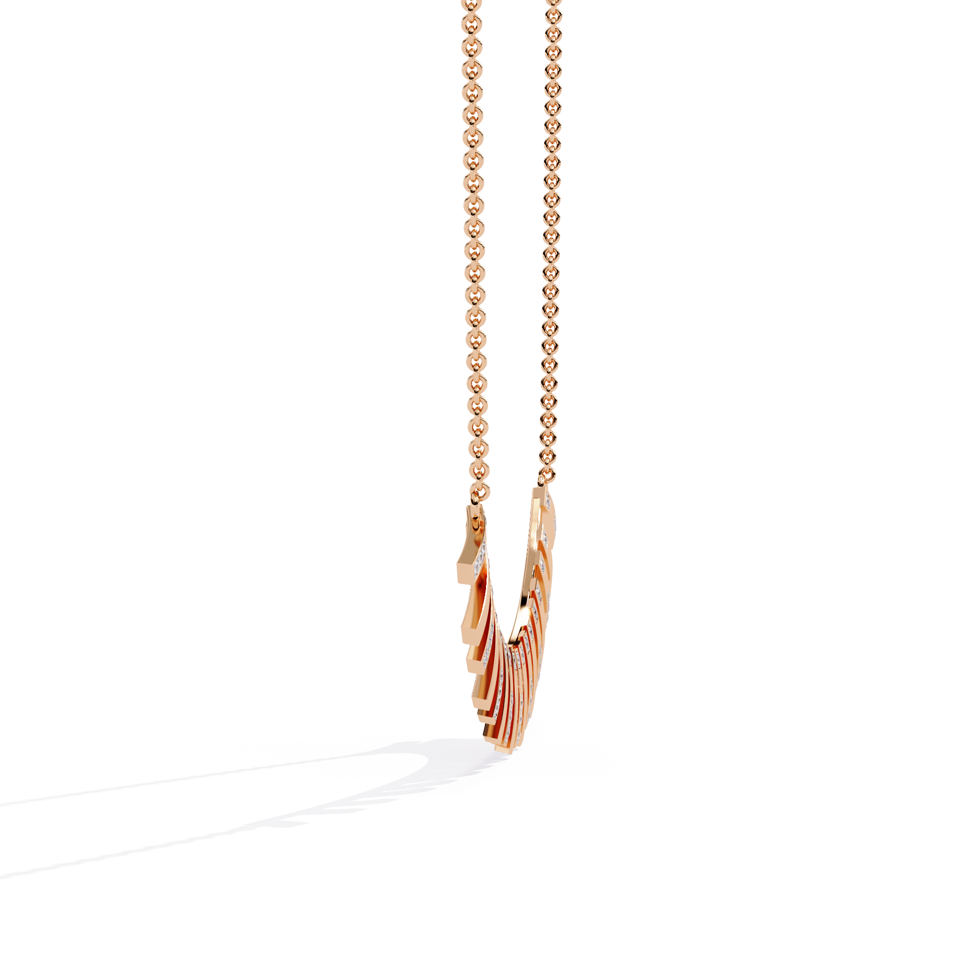 Lab Grown Diamond Infinity Glow Necklace