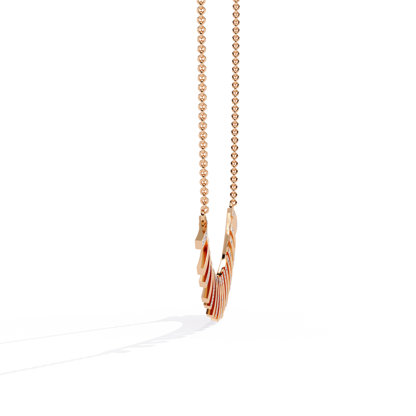 Lab Grown Diamond Infinity Glow Necklace
