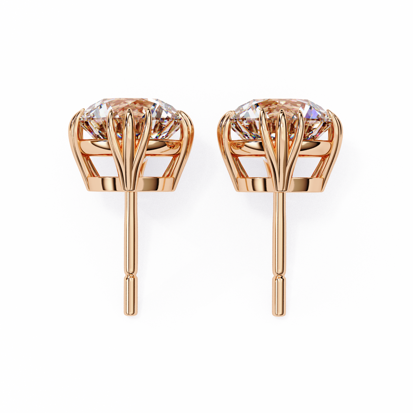 Trinity 2-carat Diamond Studs