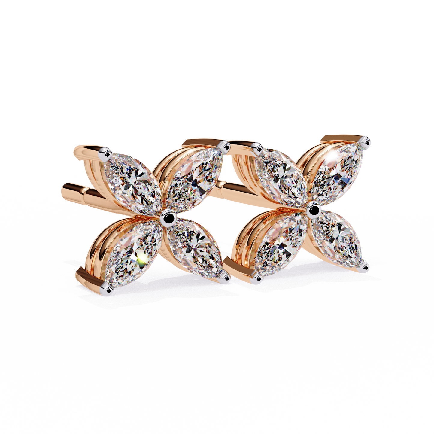 Marquise Diamond Earring