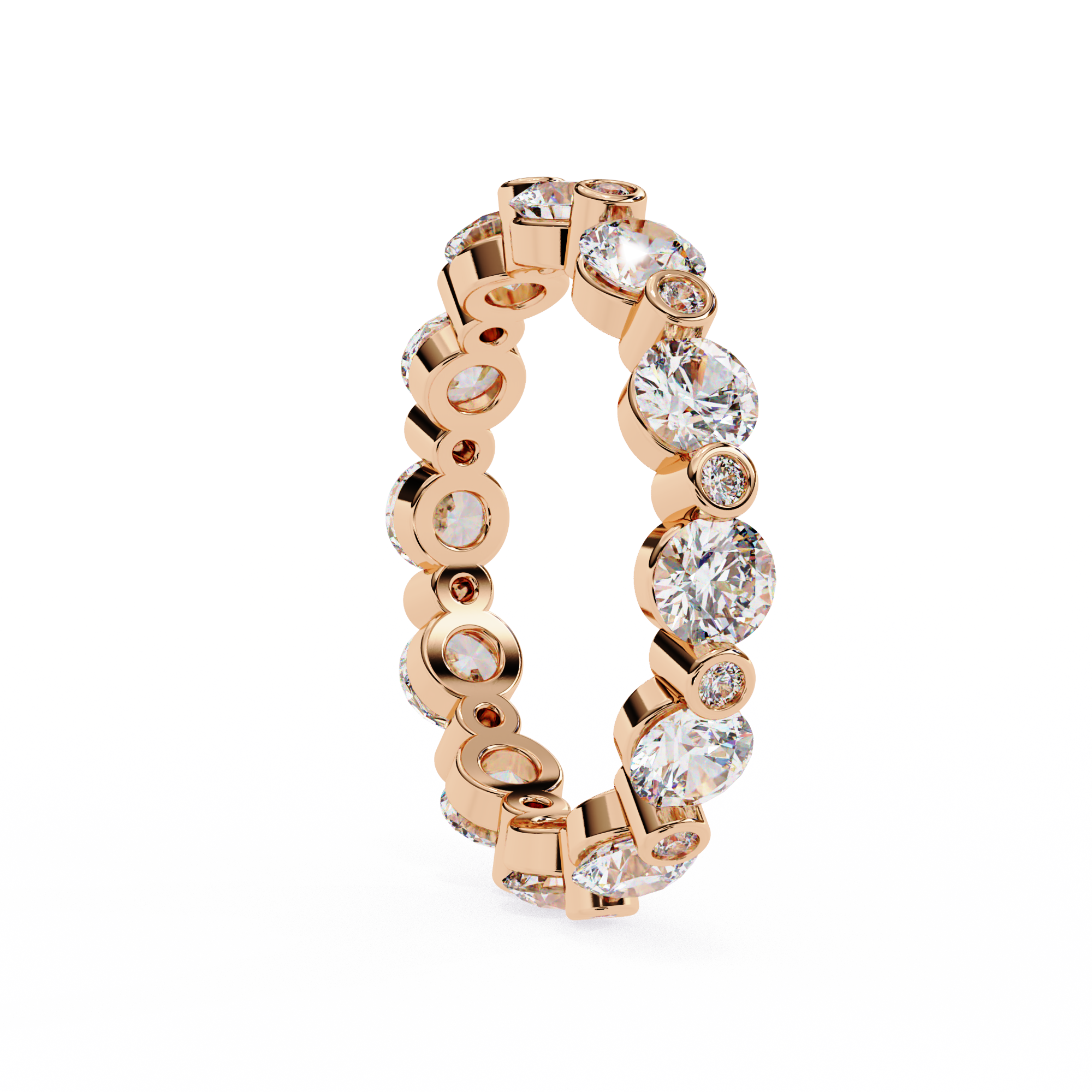 Minimalist Lab Grown Diamond Band for Women