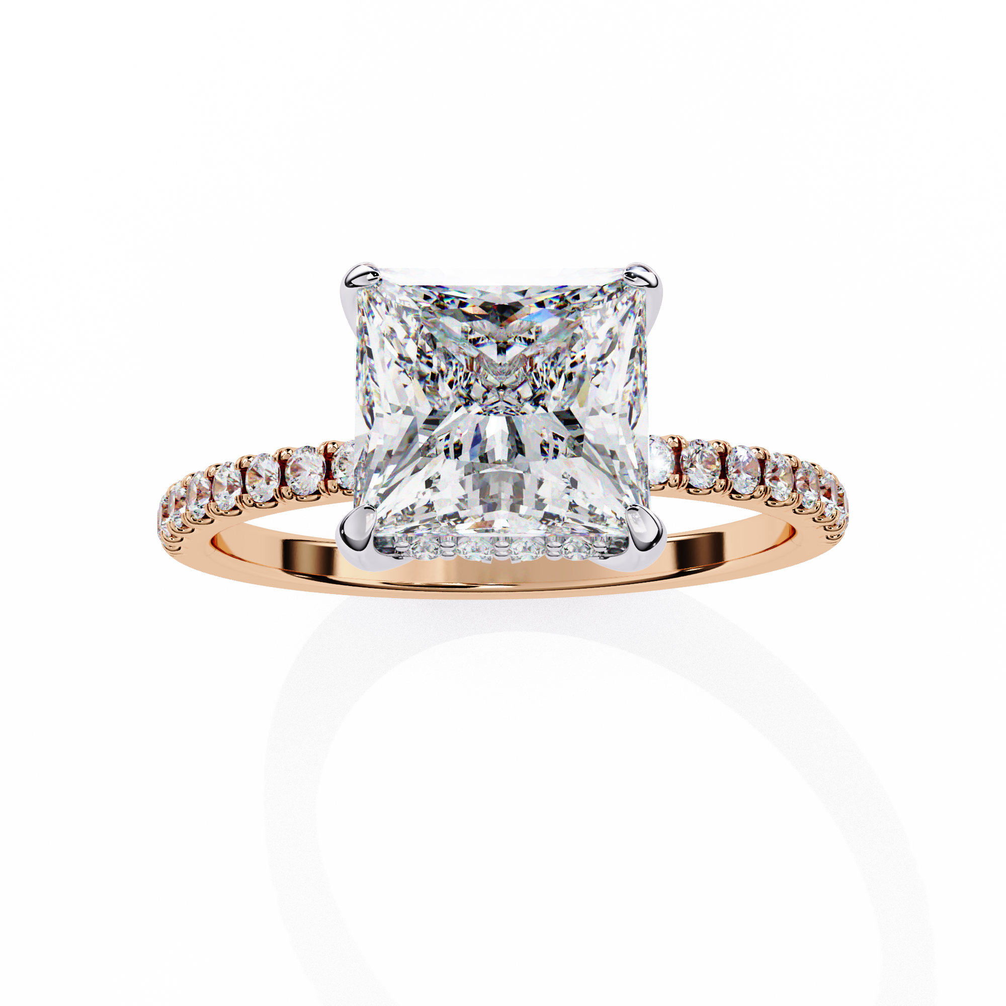 Princess cut Lab Grown Diamond Diamond