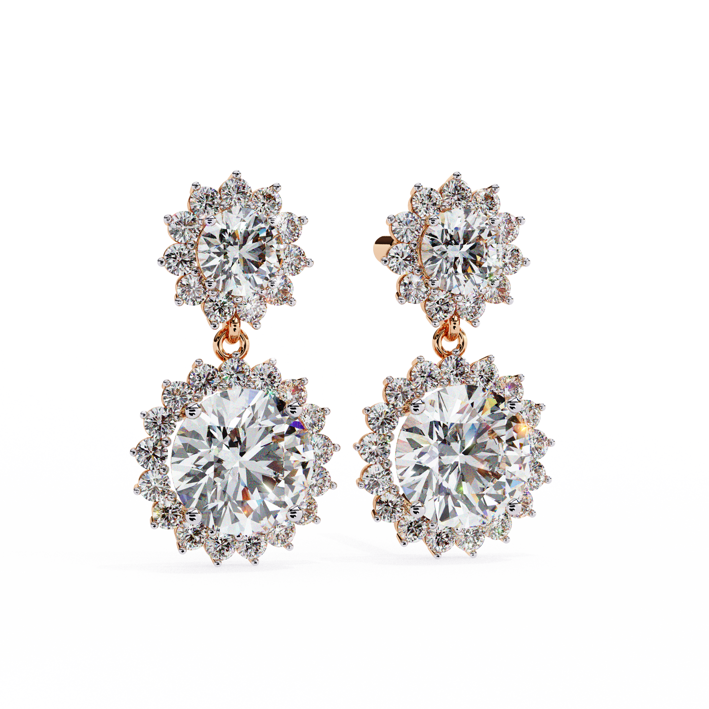 Floral Cluster Earrings