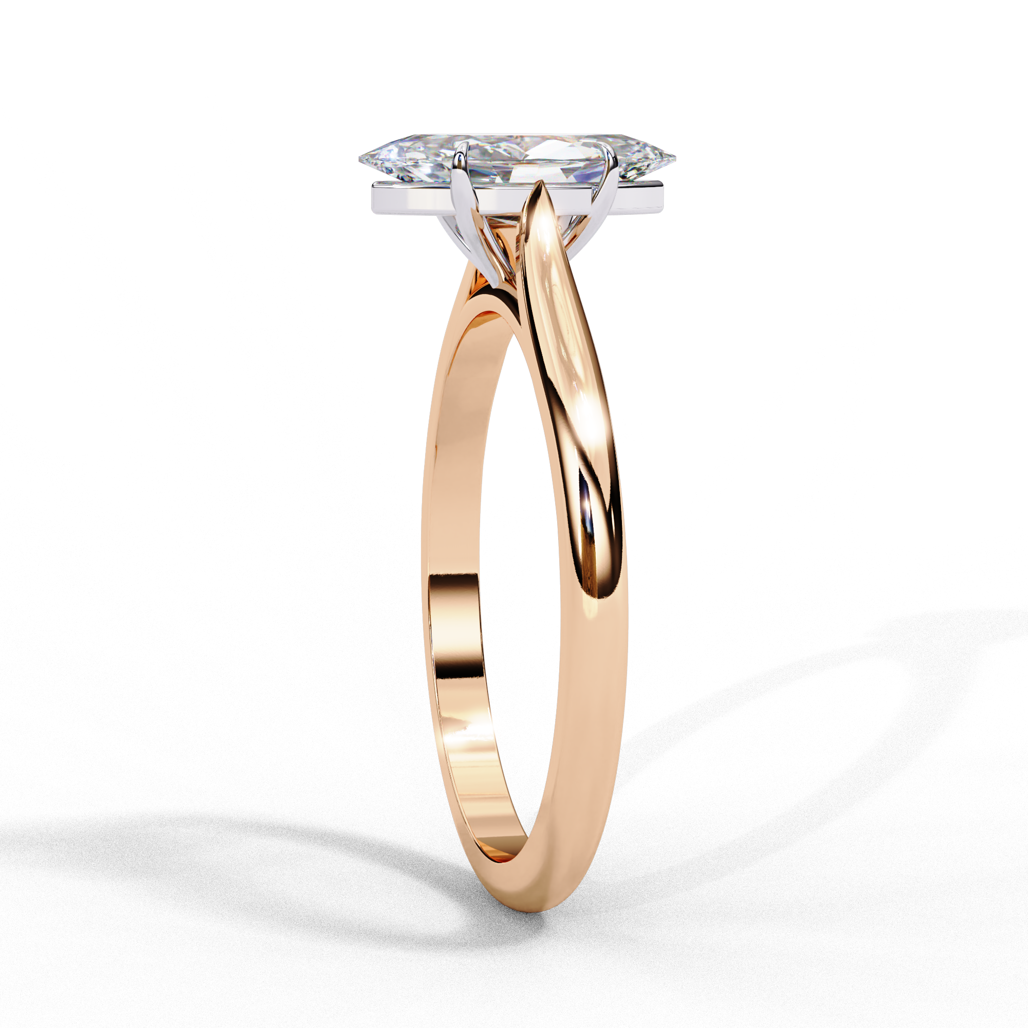 Classic Marquise Cut Solitaire Ring